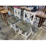 2 Wooden Stools