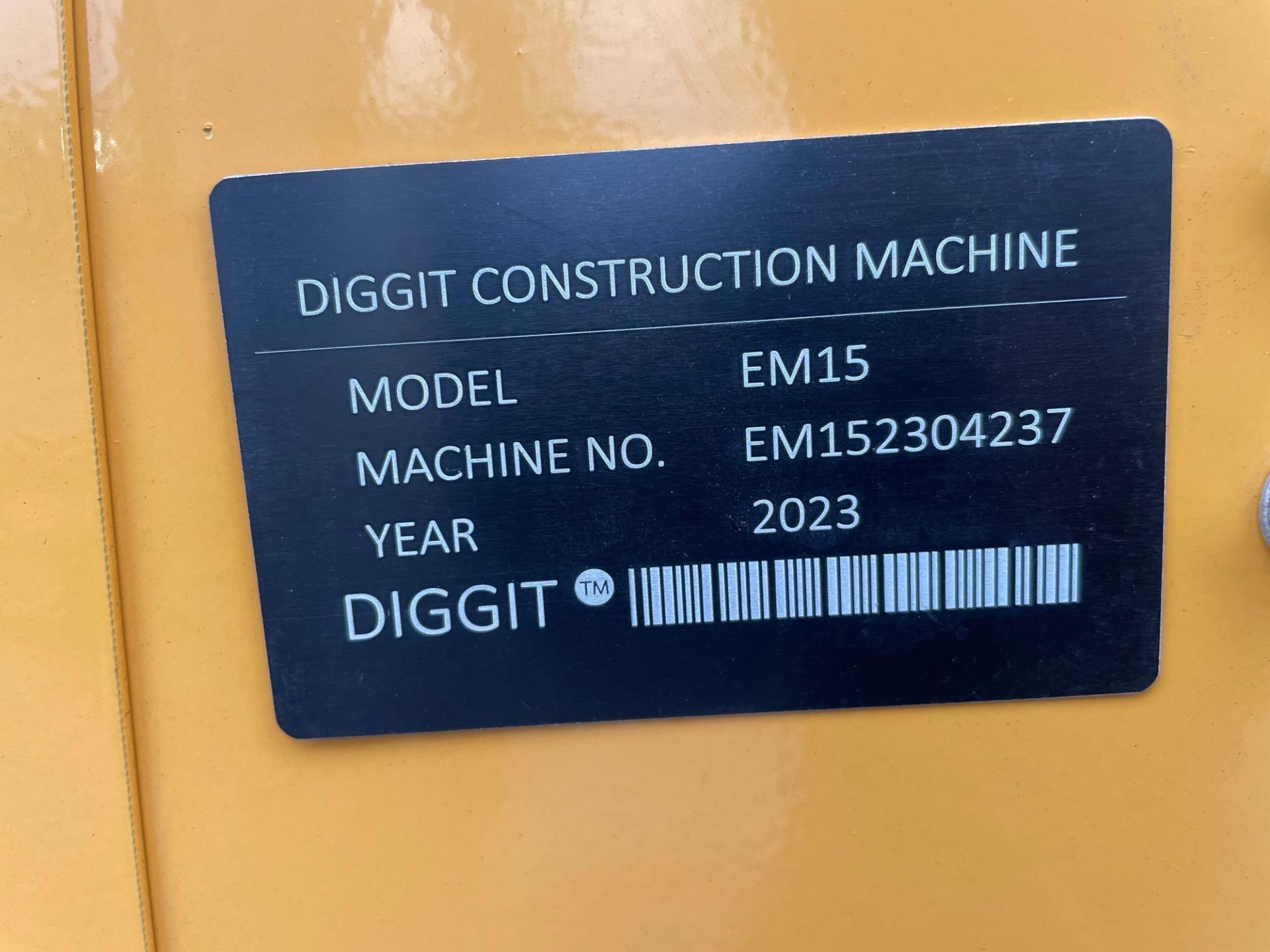 Diggit EM15 Crawler Excavator - Image 4 of 14