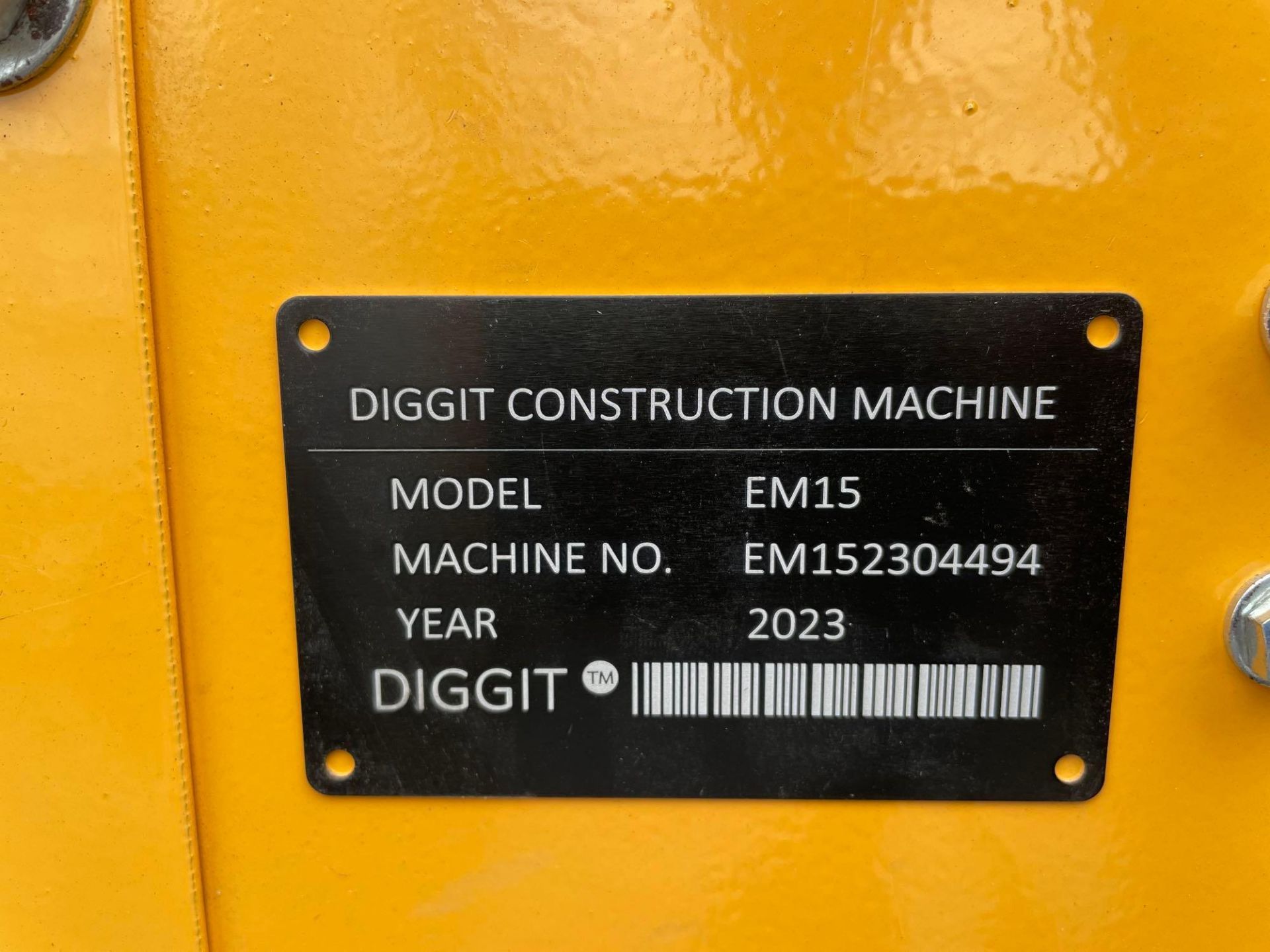 Diggit EM15 Crawler Excavator - Image 5 of 13