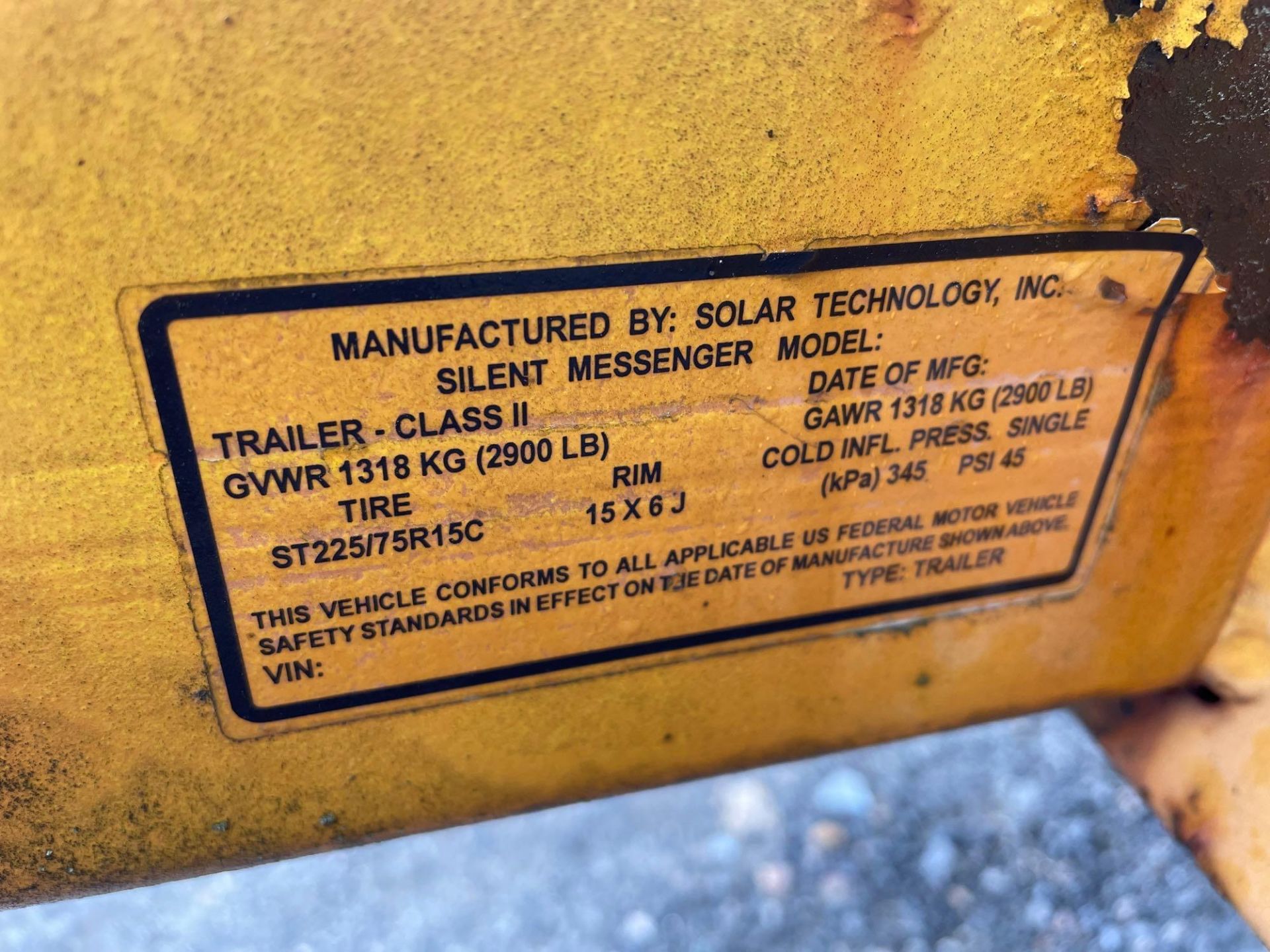 2015 Solar Tech Sign Board - Image 7 of 10