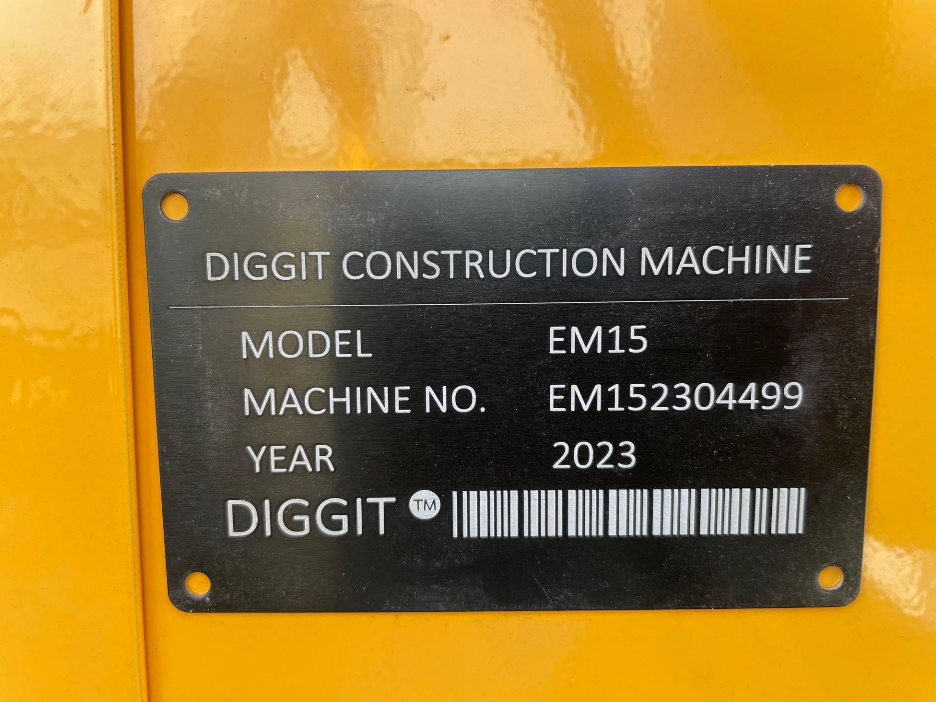Diggit EM15 Crawler Excavator - Image 5 of 14