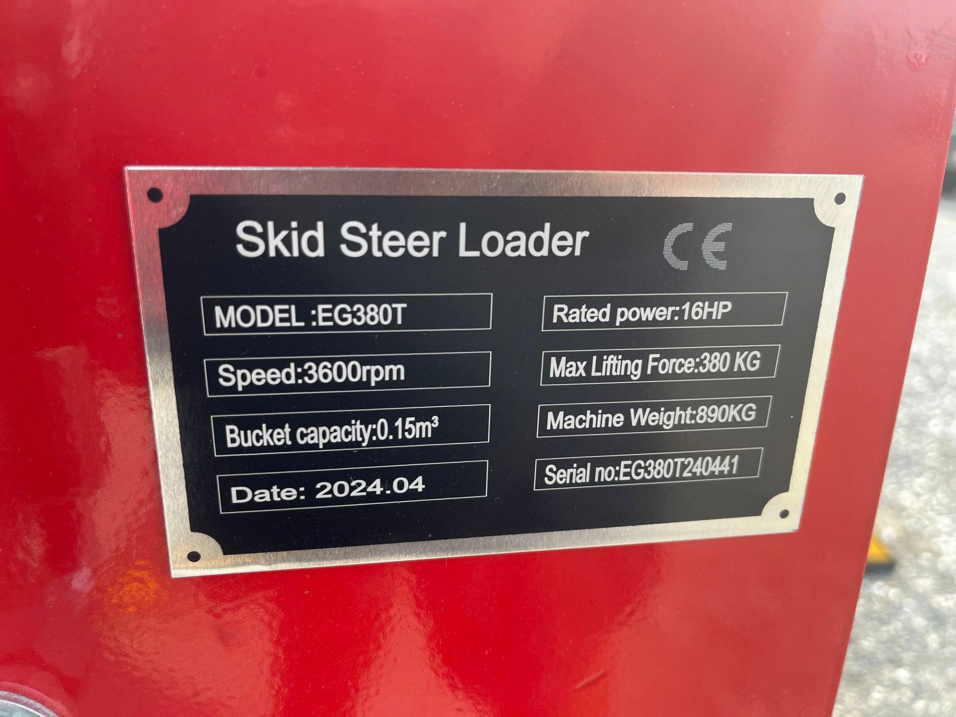 2024 EGN EG380T Skid Steer Loader - Image 5 of 15
