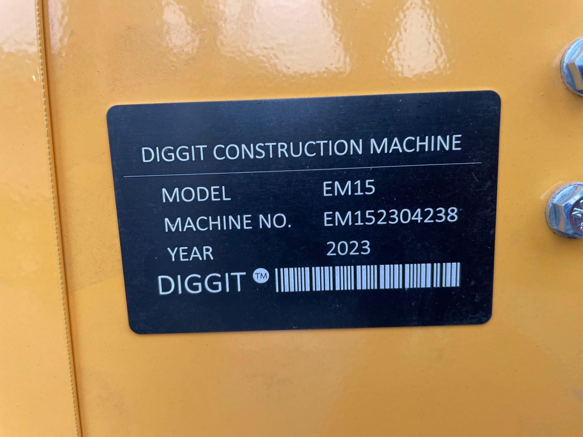 Diggit EM15 Crawler Excavator - Image 5 of 14