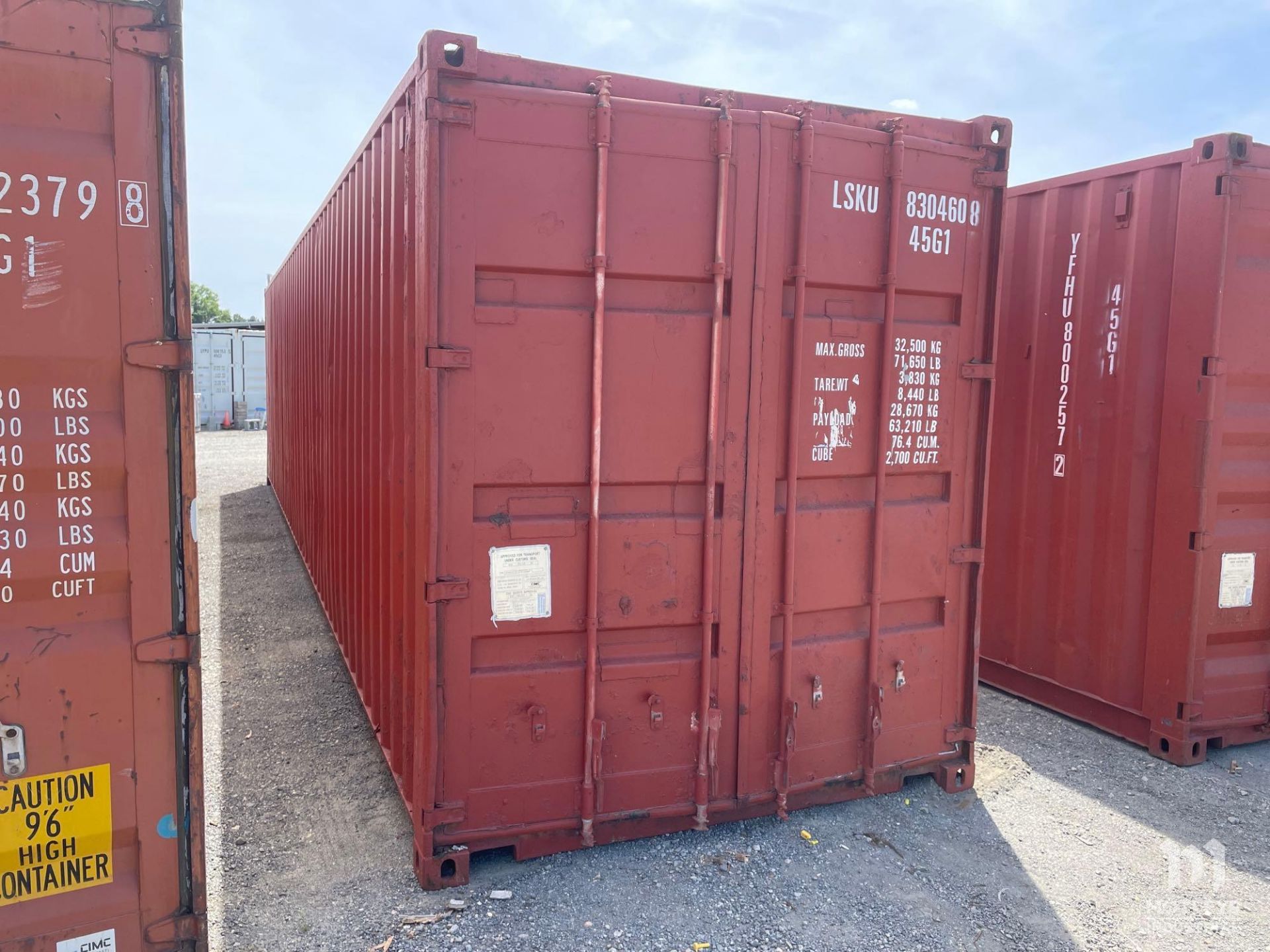 40' High Cube Shipping Container - Image 2 of 8