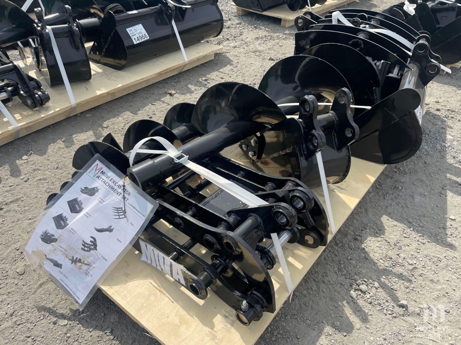 2024 Miva Excavator Attachment Set, 9 Pieces - Image 2 of 5