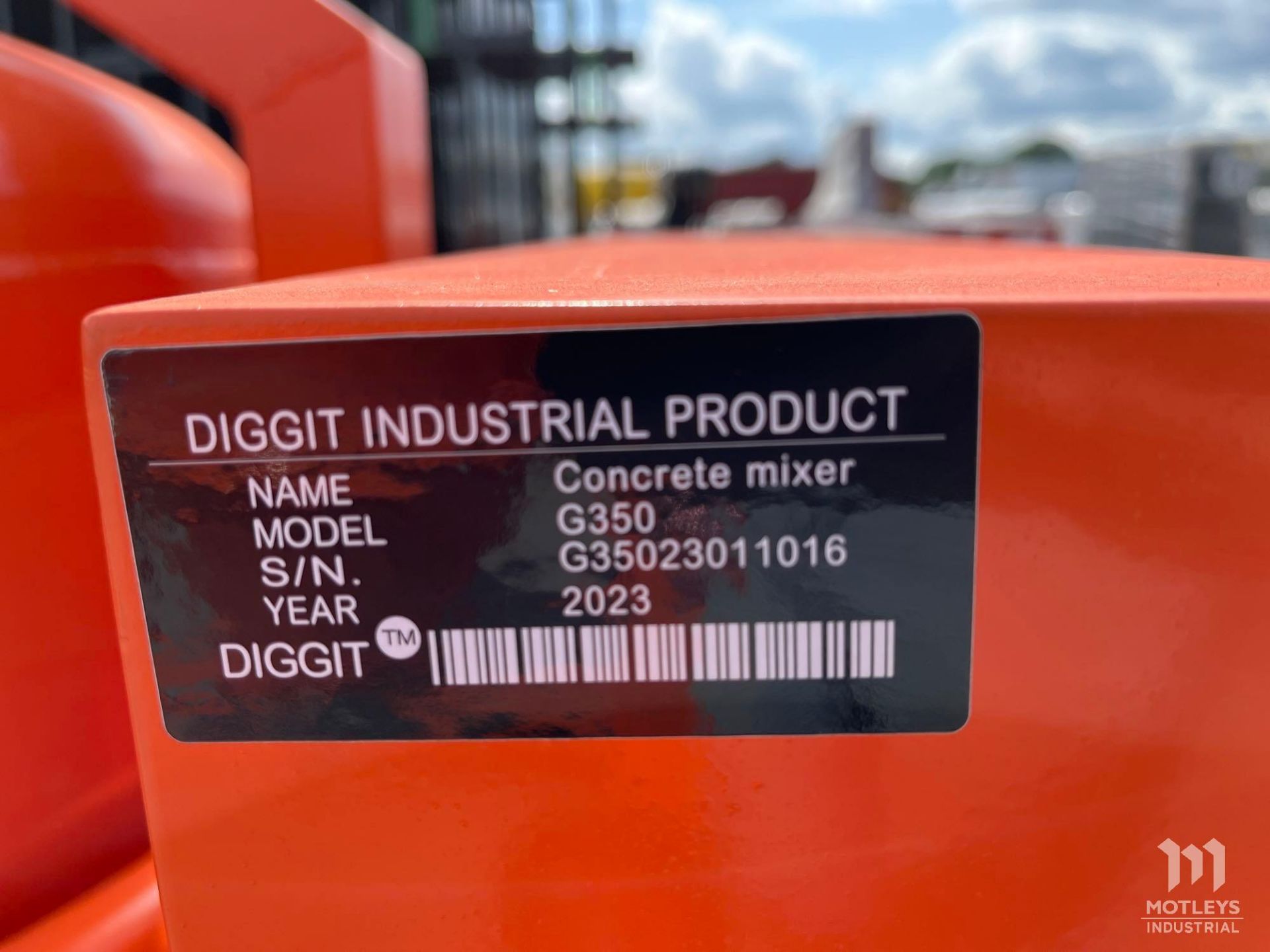 Diggit G350 Concrete Mixer - Image 5 of 10