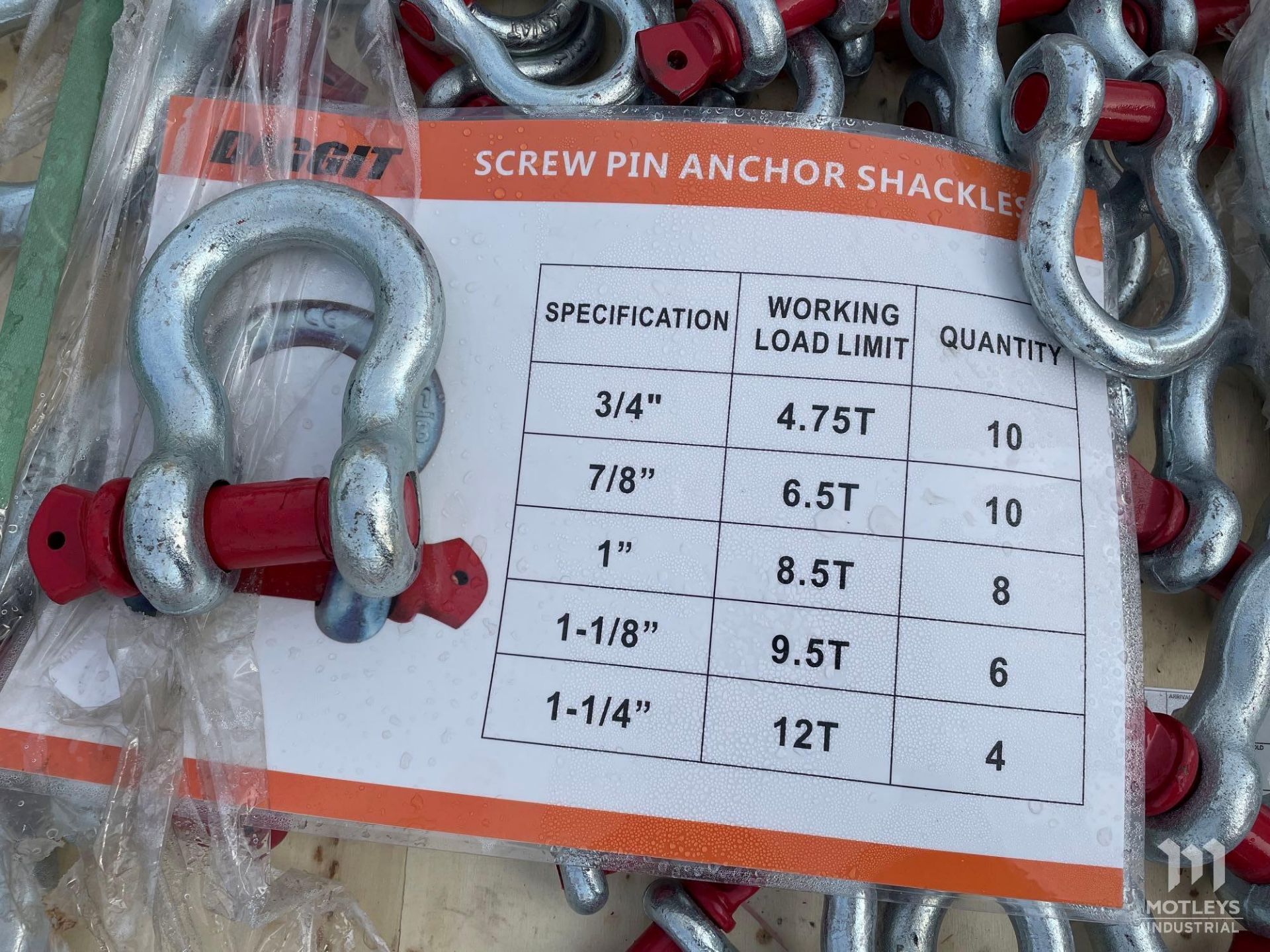 Diggit Screw Pin Anchor Shackles