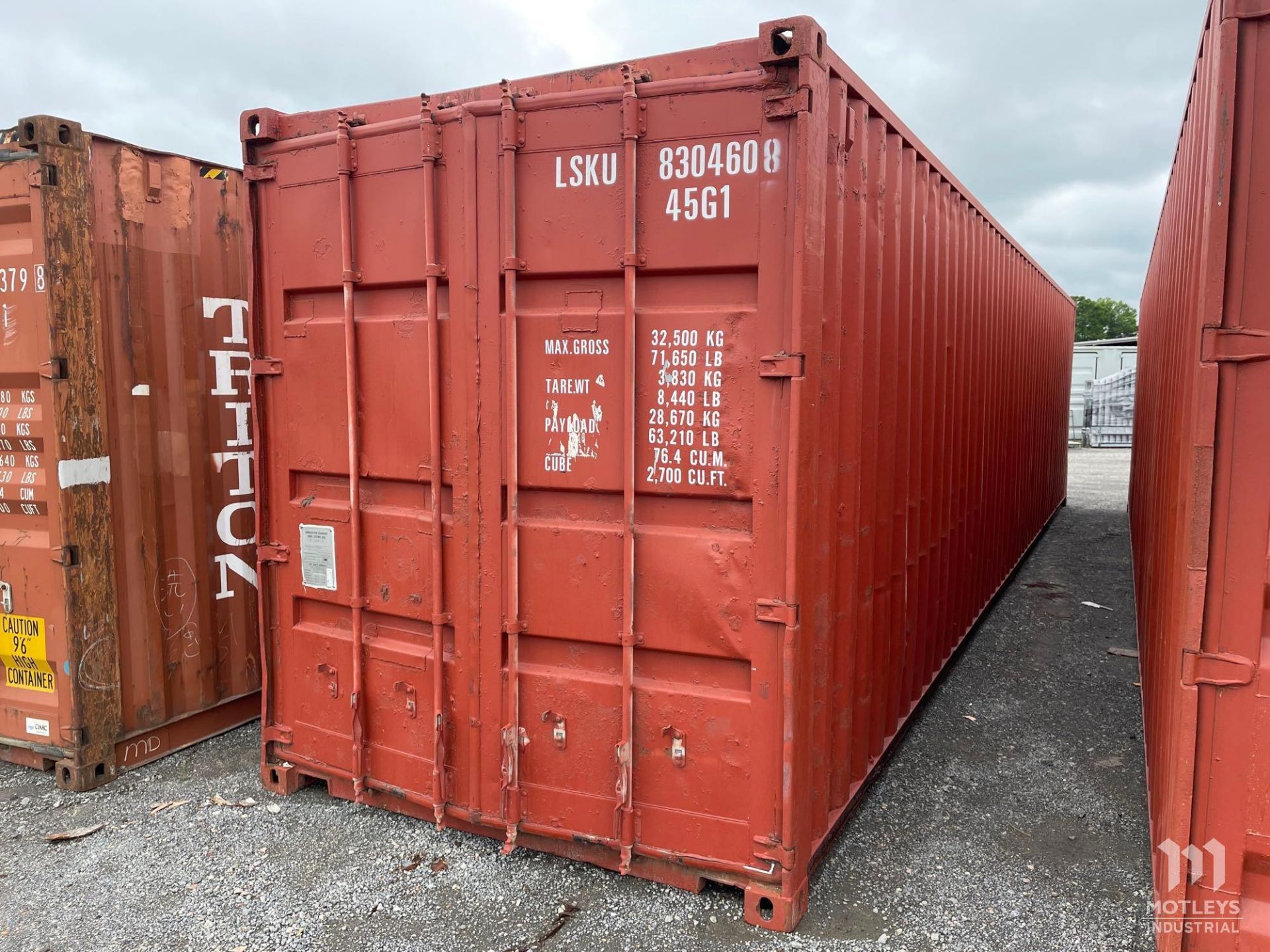 40' High Cube Shipping Container - Image 3 of 9