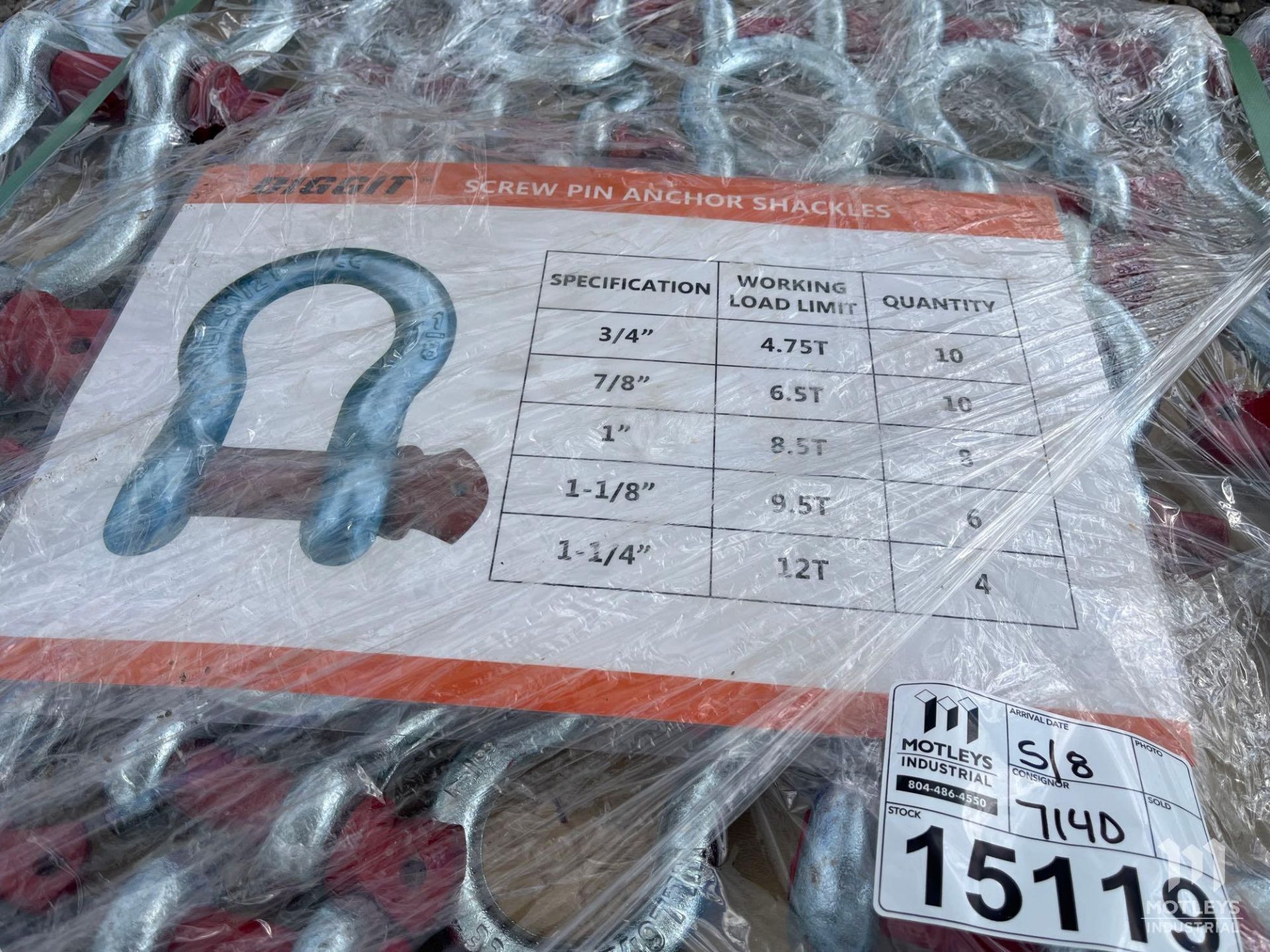 Diggit Screw Pin Anchor Shackles