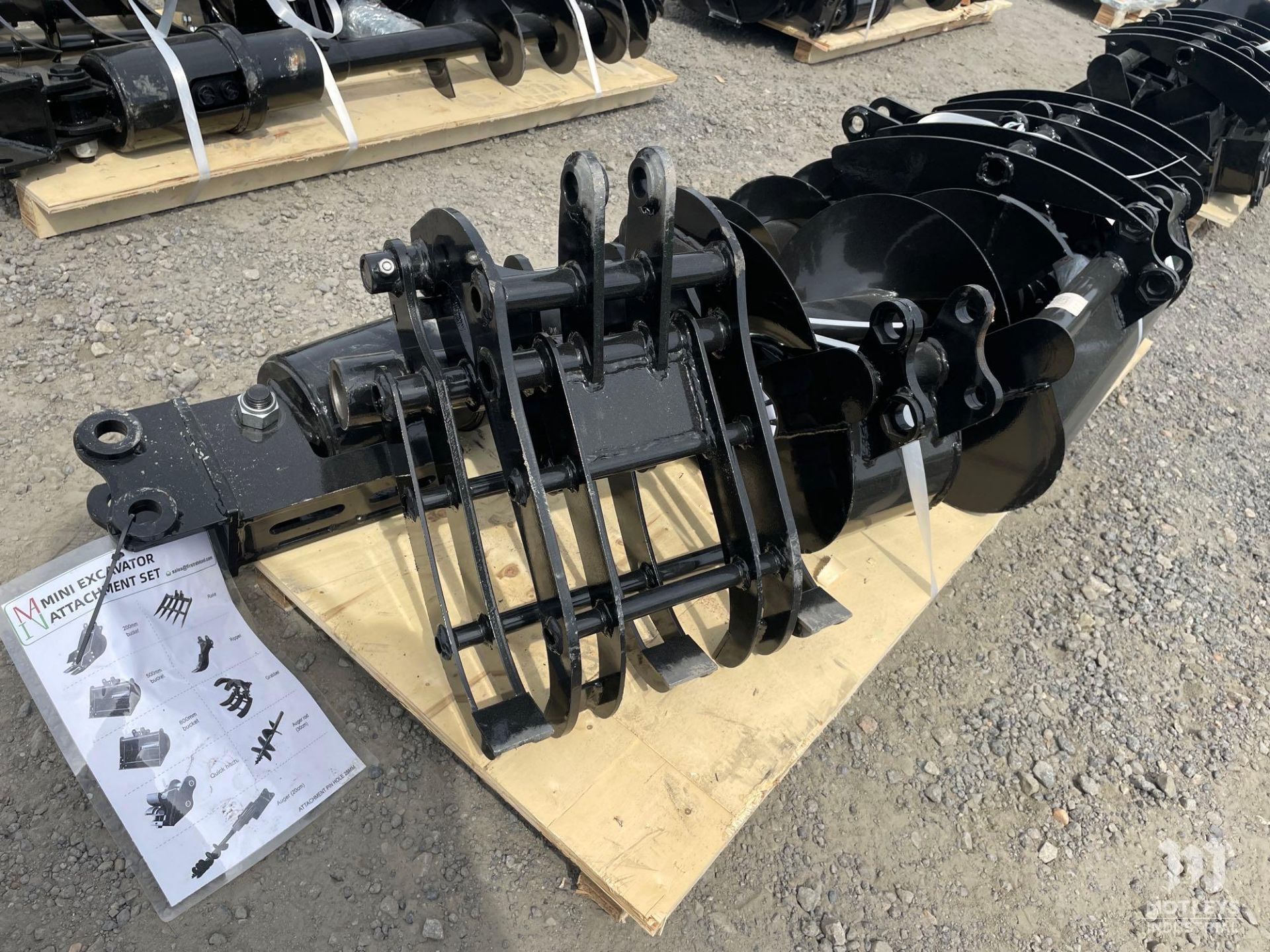 2024 Miva Excavator Attachment Set, 9 Pieces - Image 2 of 5