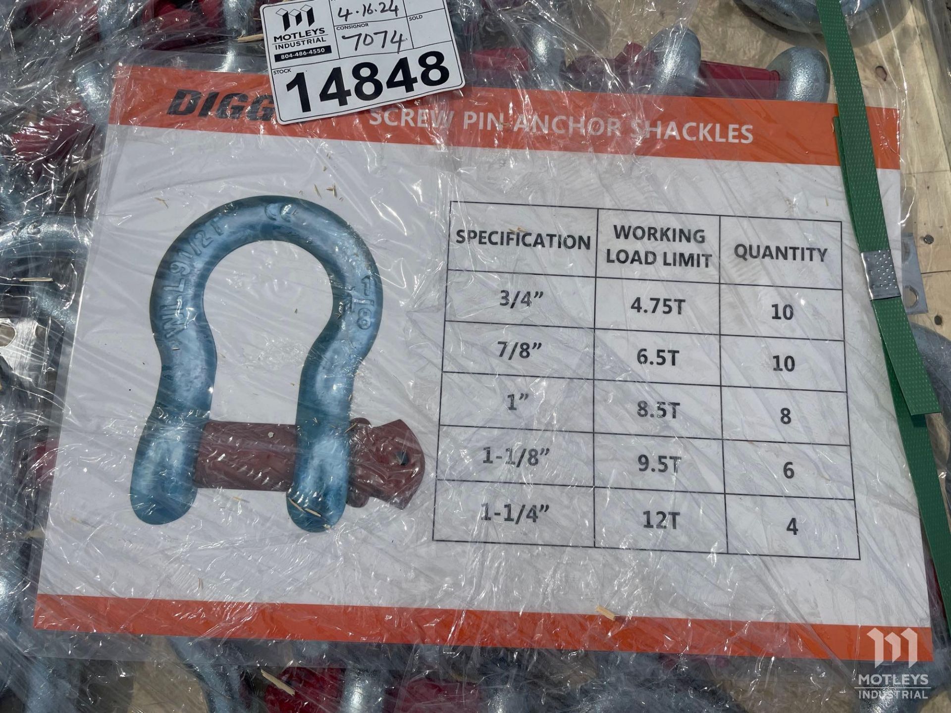 Diggit Anchor Shackles - Image 5 of 5