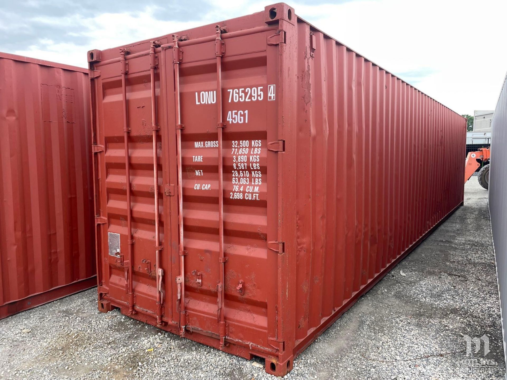 40' High Cube Shipping Container - Image 3 of 9