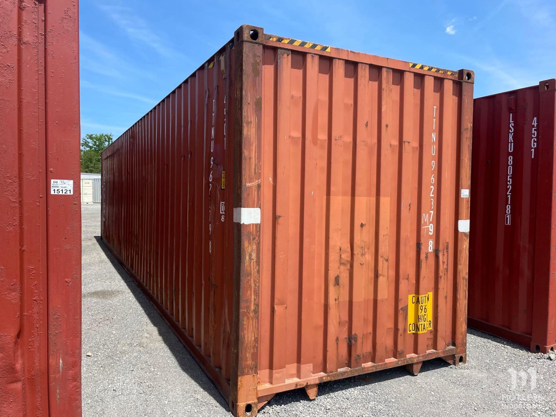 40' High Cube Shipping Container - Image 4 of 8