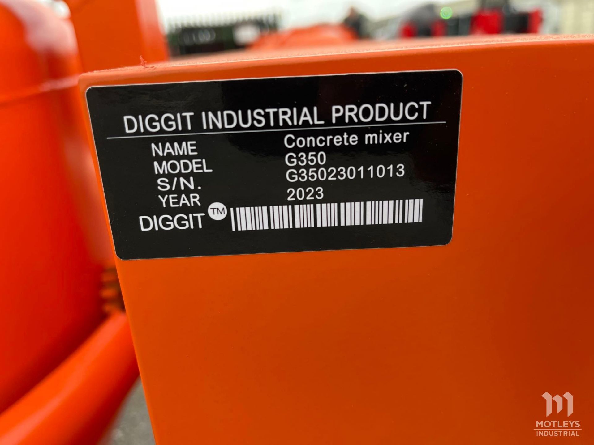 Diggit G350 Concrete Mixer - Image 5 of 11