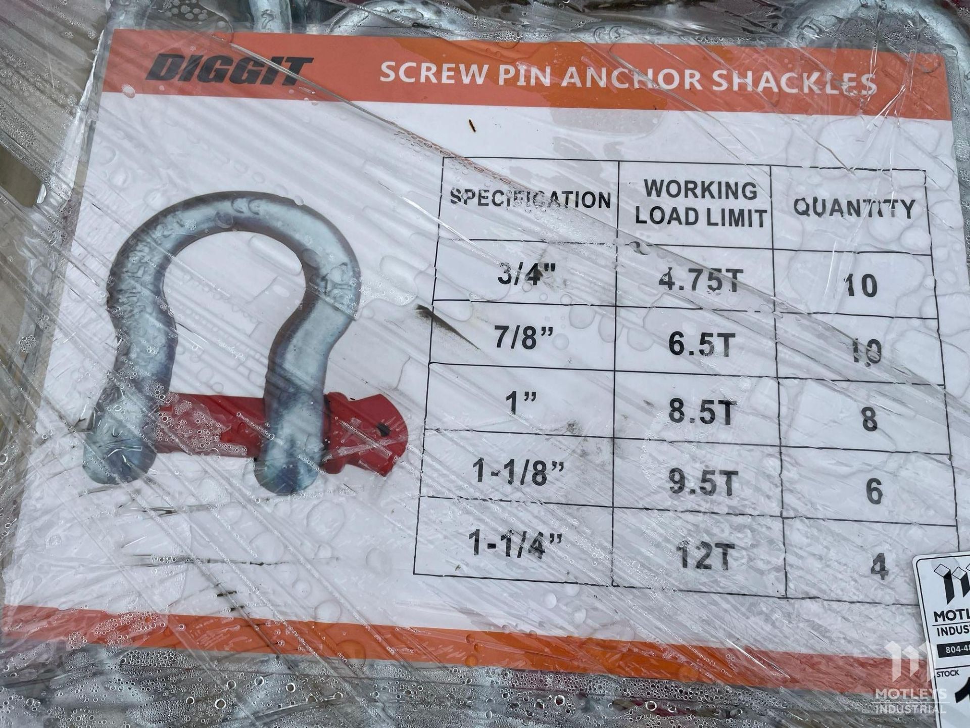 Diggit Screw Pin Anchor Shackles - Image 5 of 5