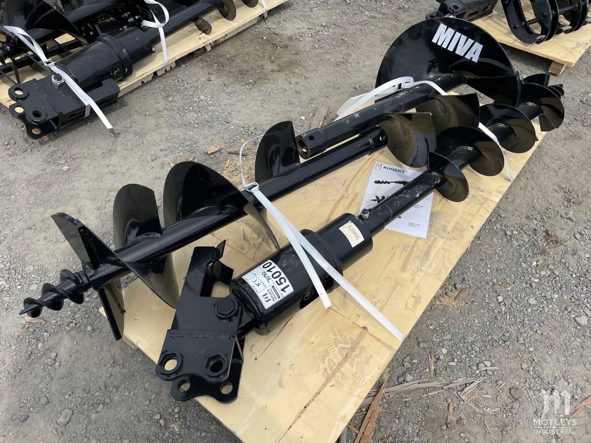 2024 Miva Excavator Auger, 3 Piece Set