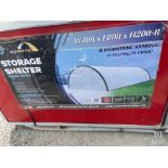 2024 Golden Mountain S408020R-PE Dome Storage Shelter