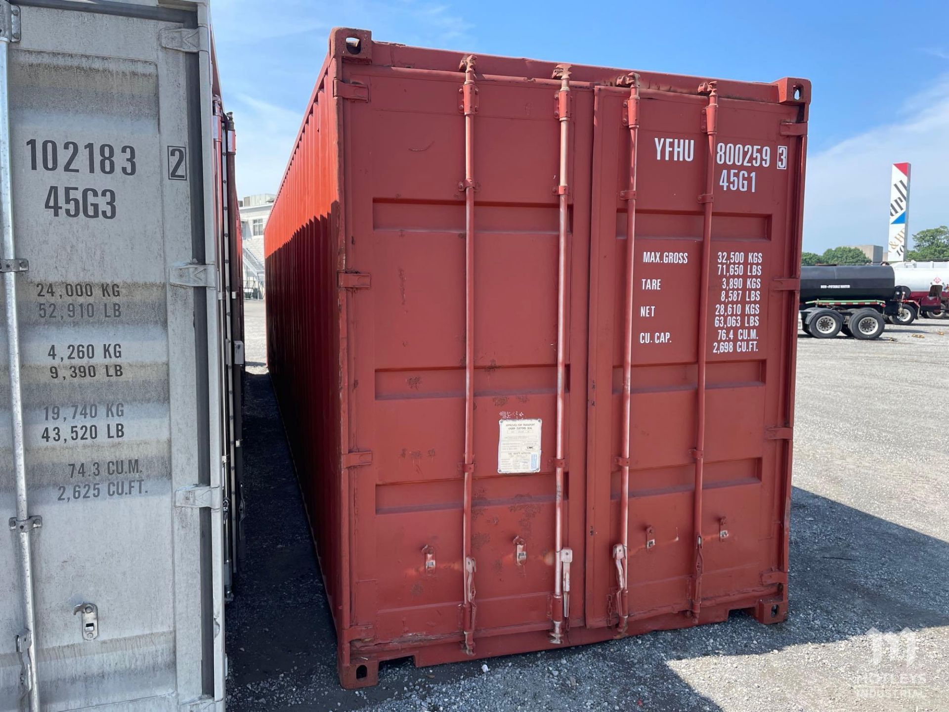 40' High Cube Shipping Container - Image 4 of 10