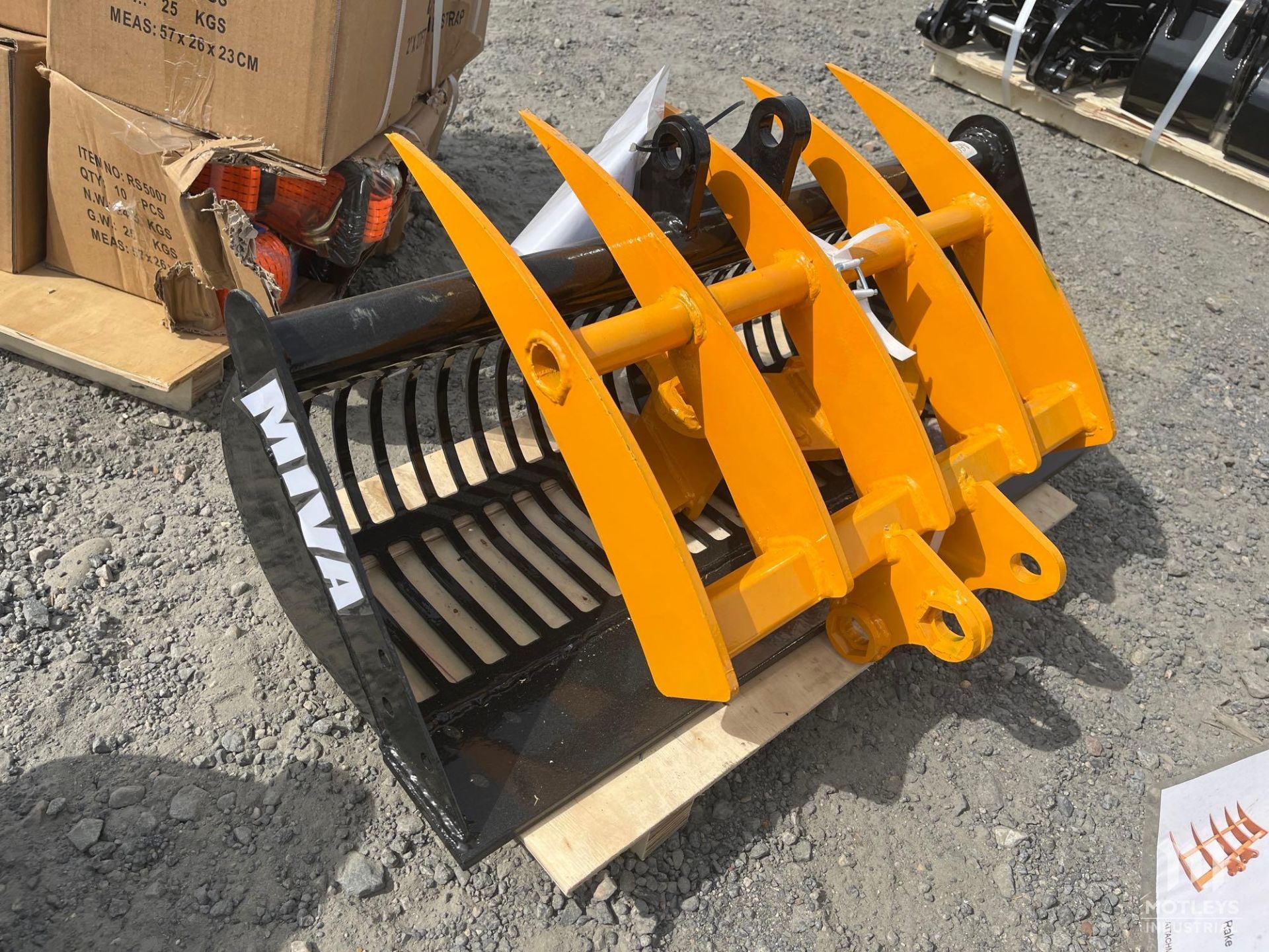 2024 Miva Excavator Attachment Set, 3 Pieces - Image 2 of 4