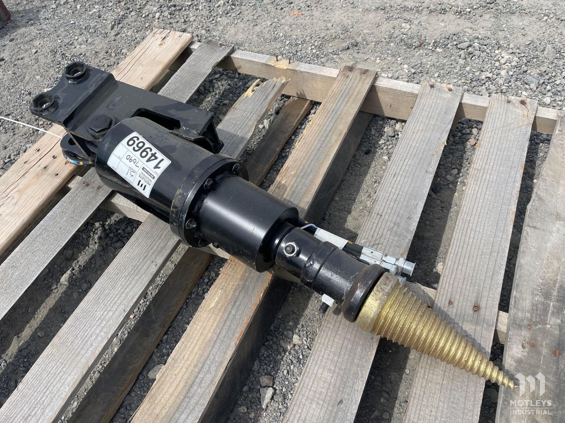 2024 Miva Excavator Hydraulic Wood Drill Attachment - Image 3 of 4