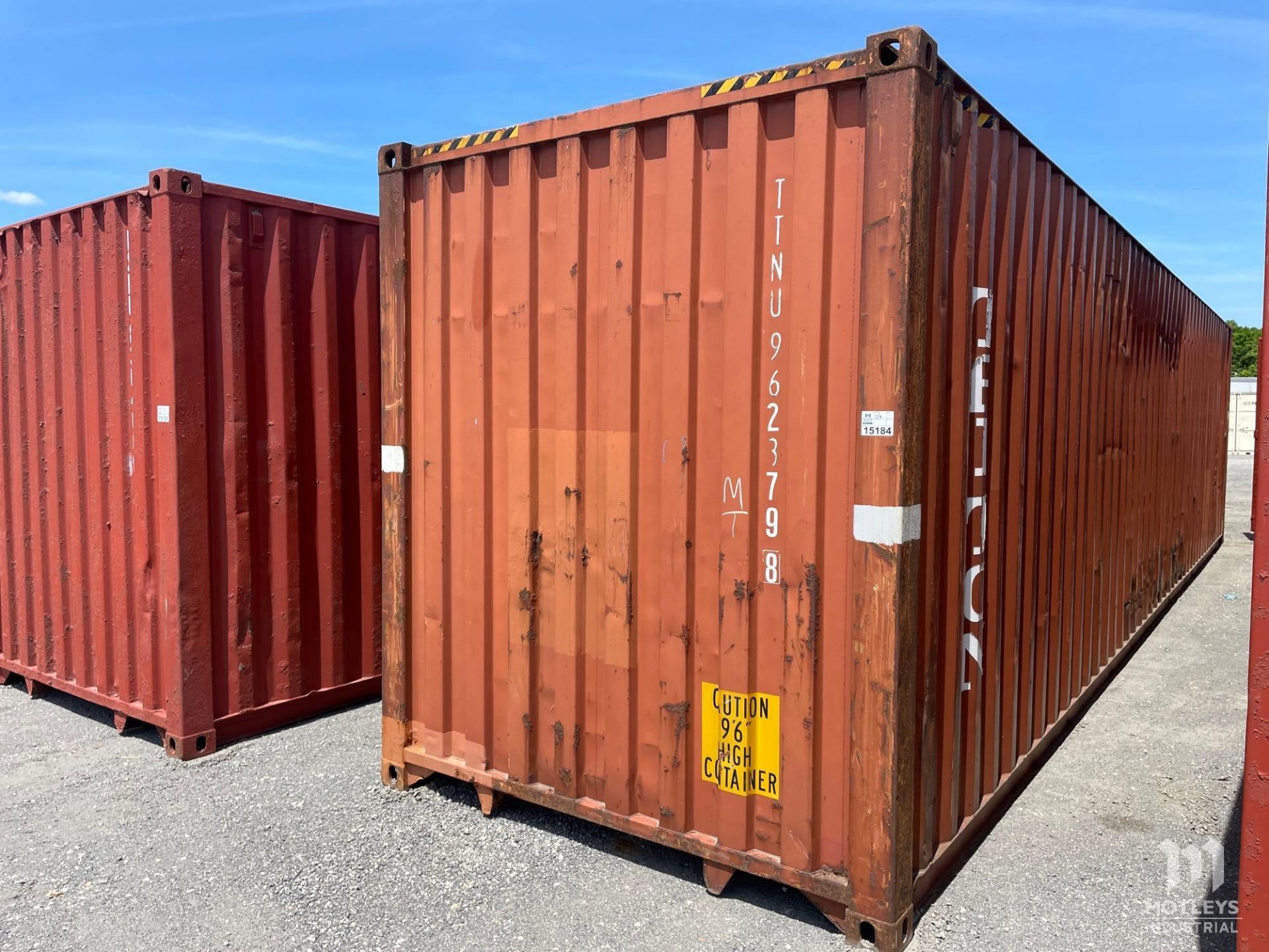 40' High Cube Shipping Container