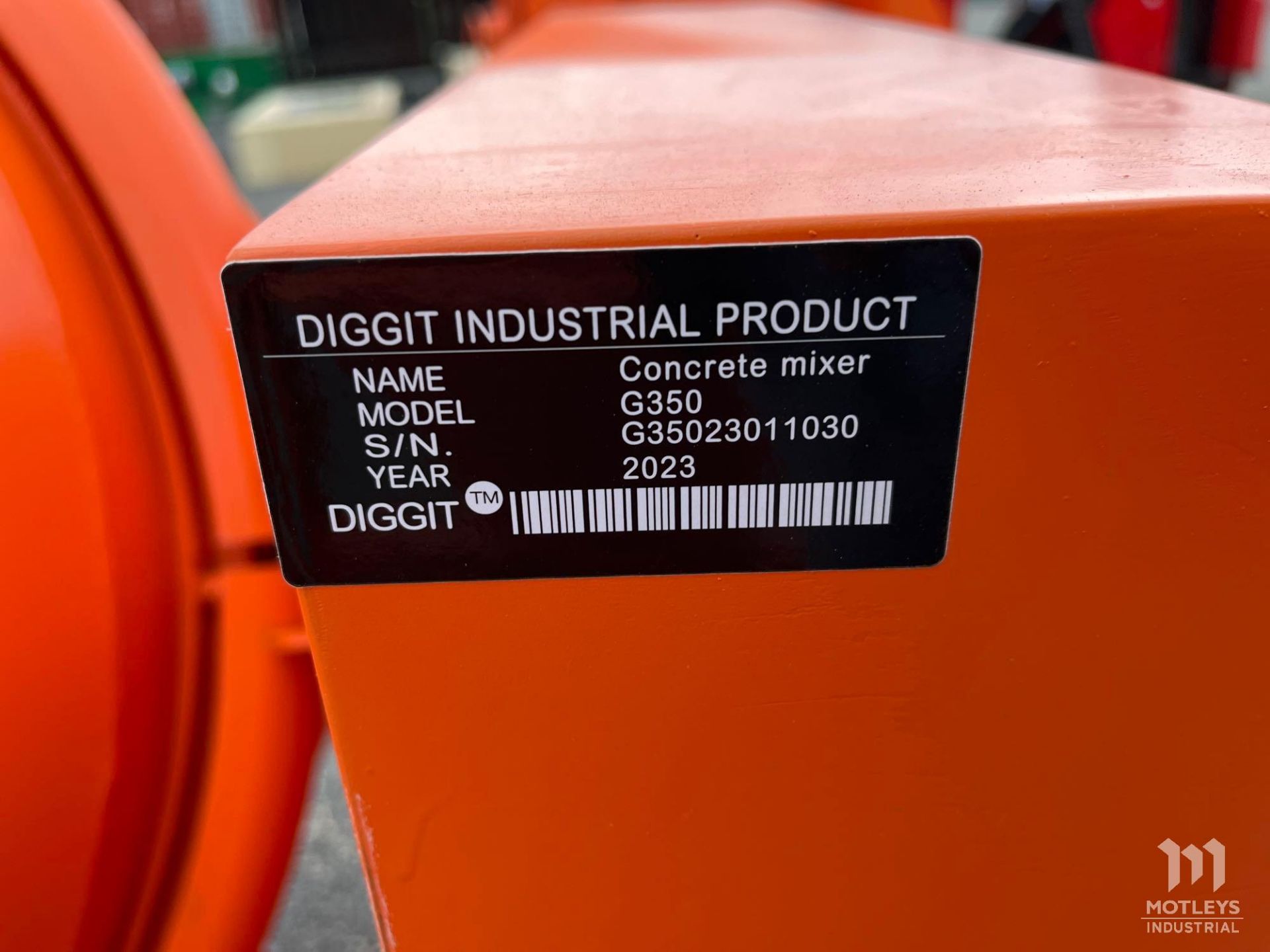 Diggit G350 Concrete Mixer - Image 5 of 11