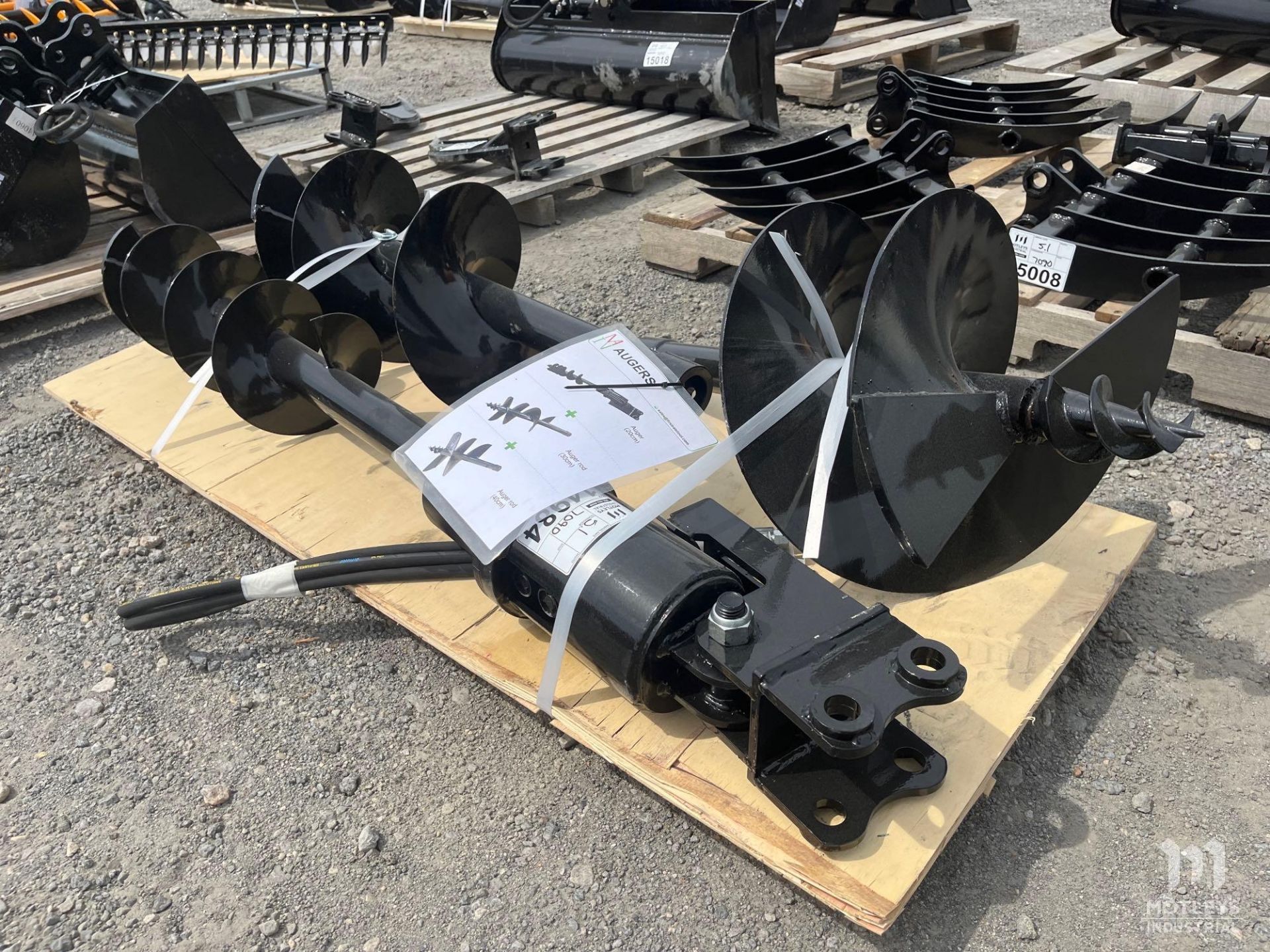 2024 Miva Excavator Auger, 3 Piece Set