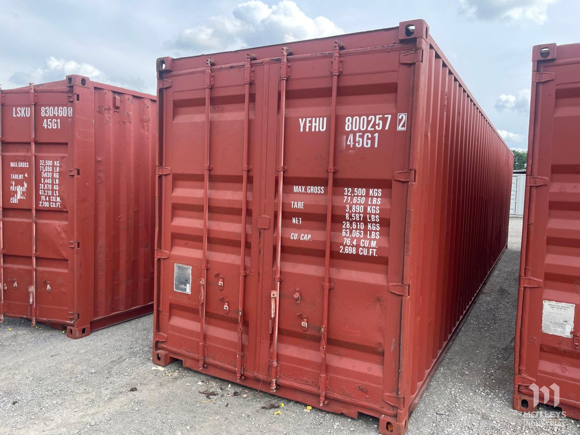 40' High Cube Shipping Container - Image 3 of 7