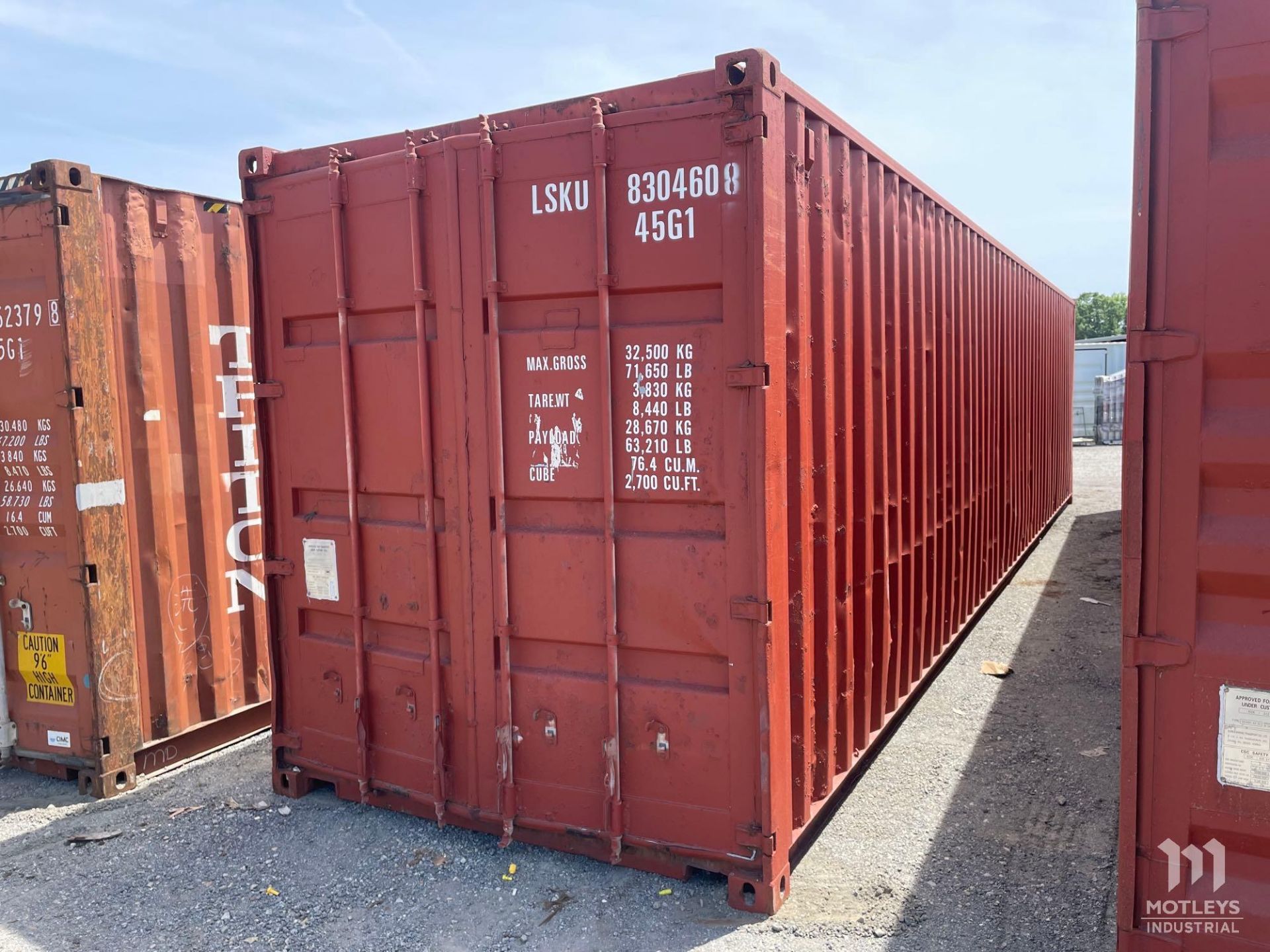 40' High Cube Shipping Container - Image 3 of 8