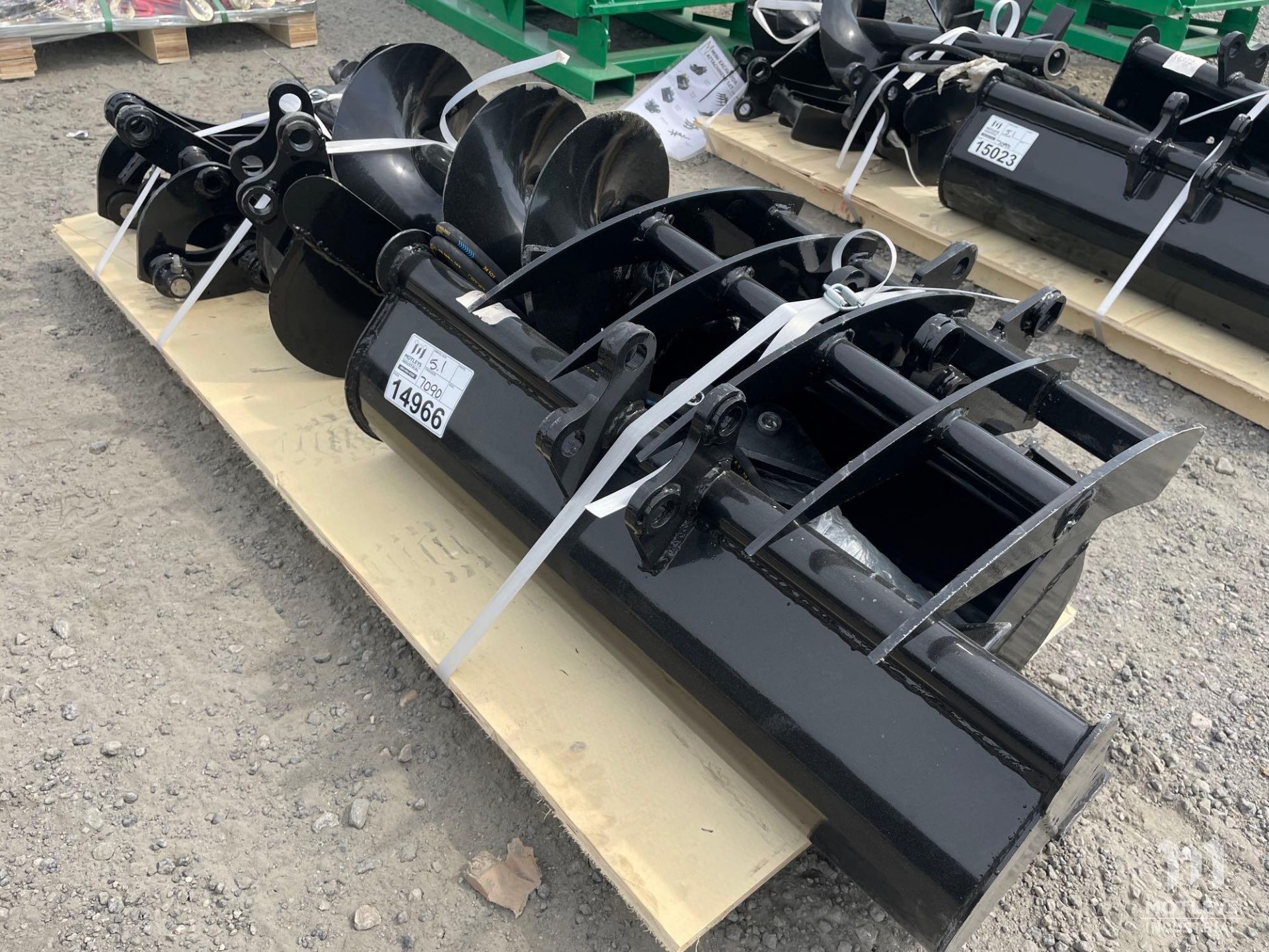 2024 Miva Excavator Attachment Set, 9 Pieces - Image 4 of 5