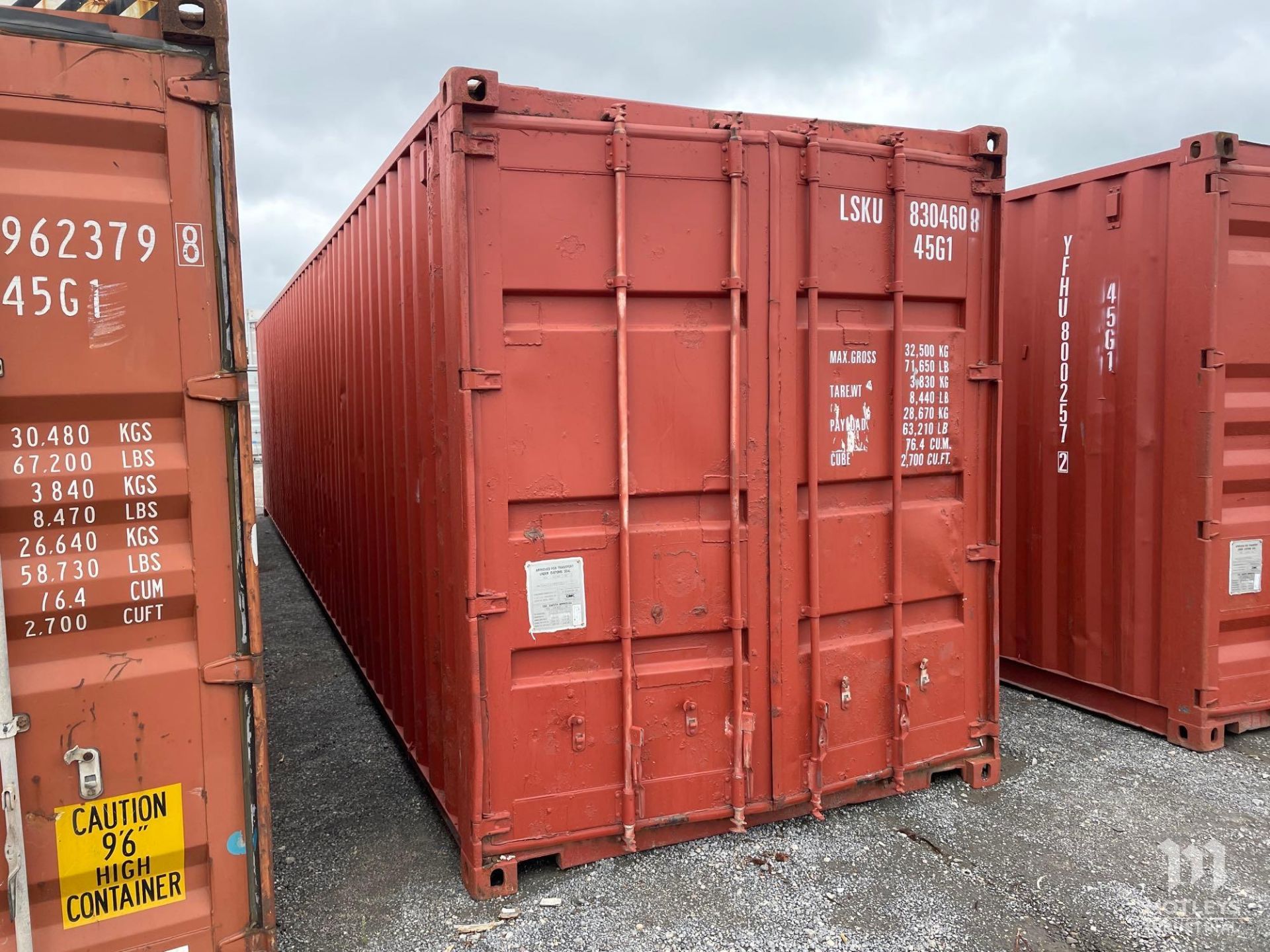 40' High Cube Shipping Container - Image 2 of 9