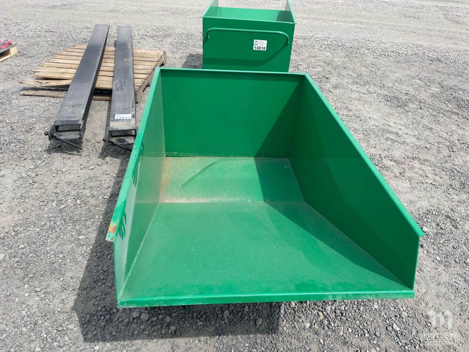 TG50 Carbon Steel Turnover Box / Hopper - Image 6 of 6