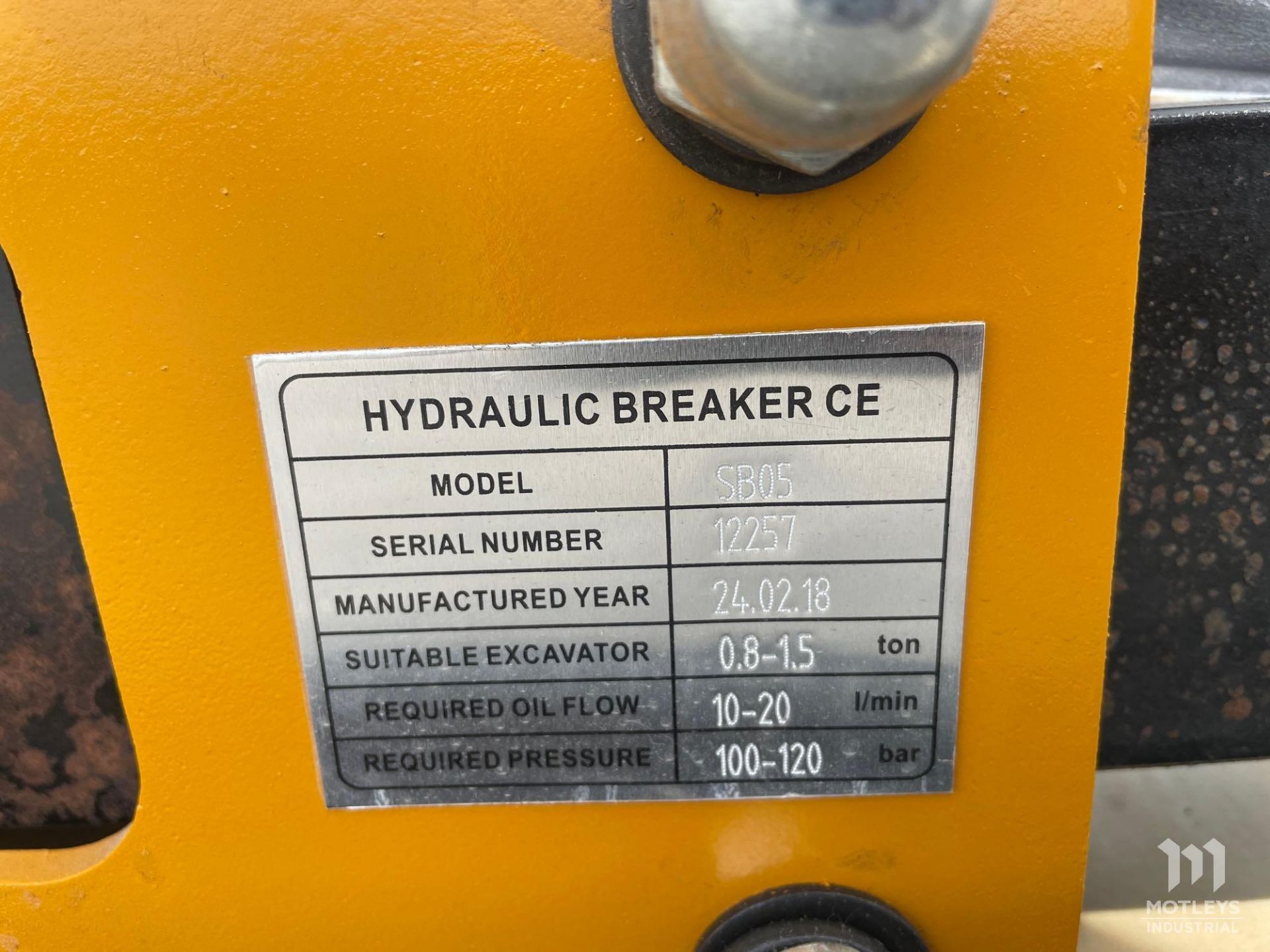 2024 Miva SB05 Excavator Hydraulic Breaker - Image 5 of 5