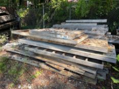 Wooden Concrete Forms of Assorted Sizes & 2'x12' Wood Boards