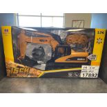 2024 Huina 1535-1 15-Channel RC Full Function Excavator Model Toy