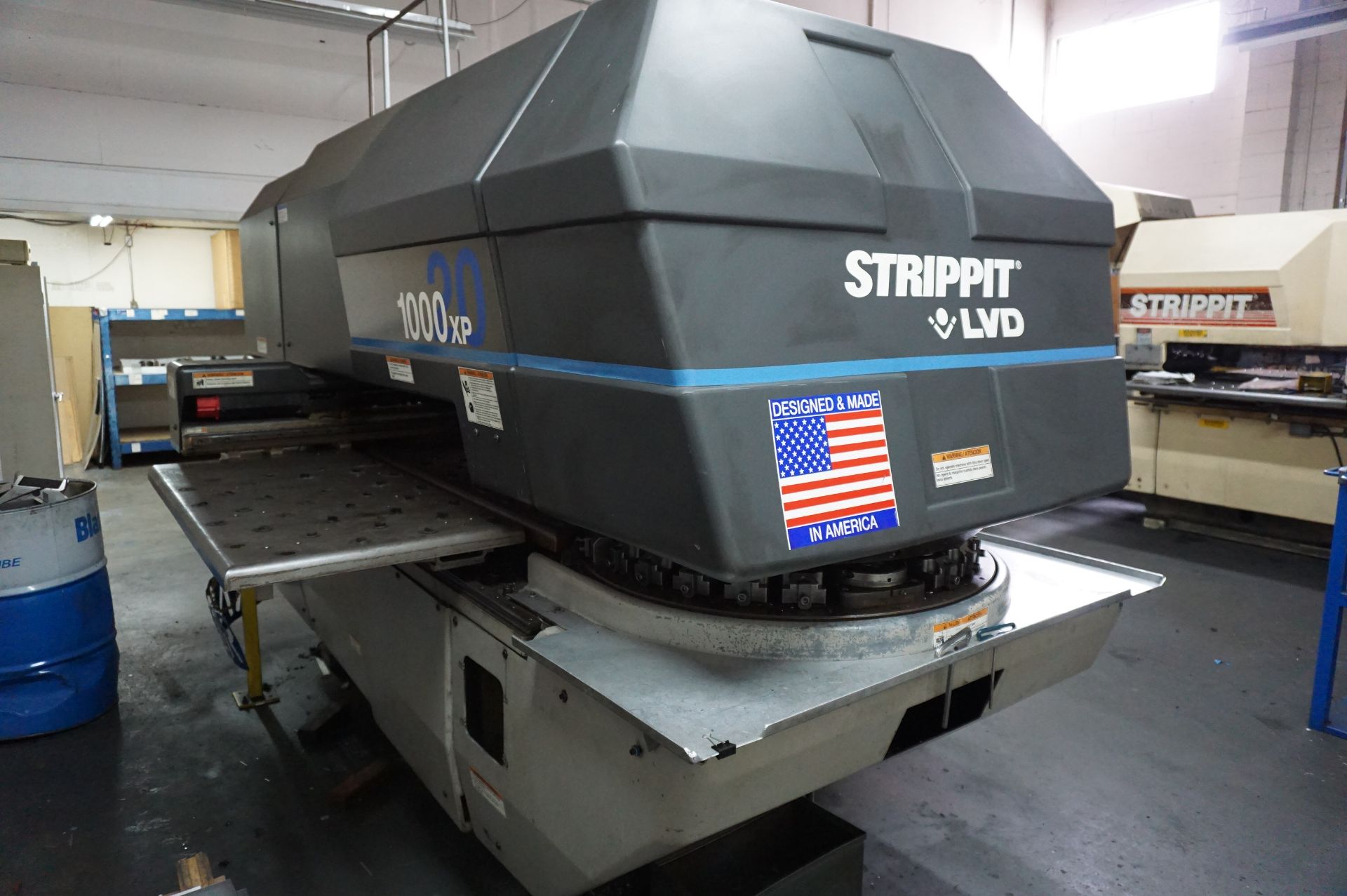 STRIPPIT LVD 1000XP/20 TURRET PUNCH, CATALOG 0124771034, S/N 209091800, 20.5 TON PUNCH CAPACITY, - Image 2 of 18