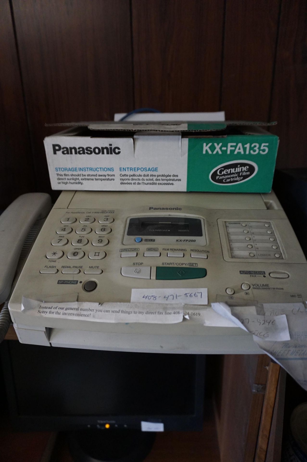 CONTENTS OF UPSTAIRS OFFICE TO INCLUDE: COMPUTER MONITORS, 2 DOOR STEEL CABINET, OFFICE DESK AND - Image 11 of 11