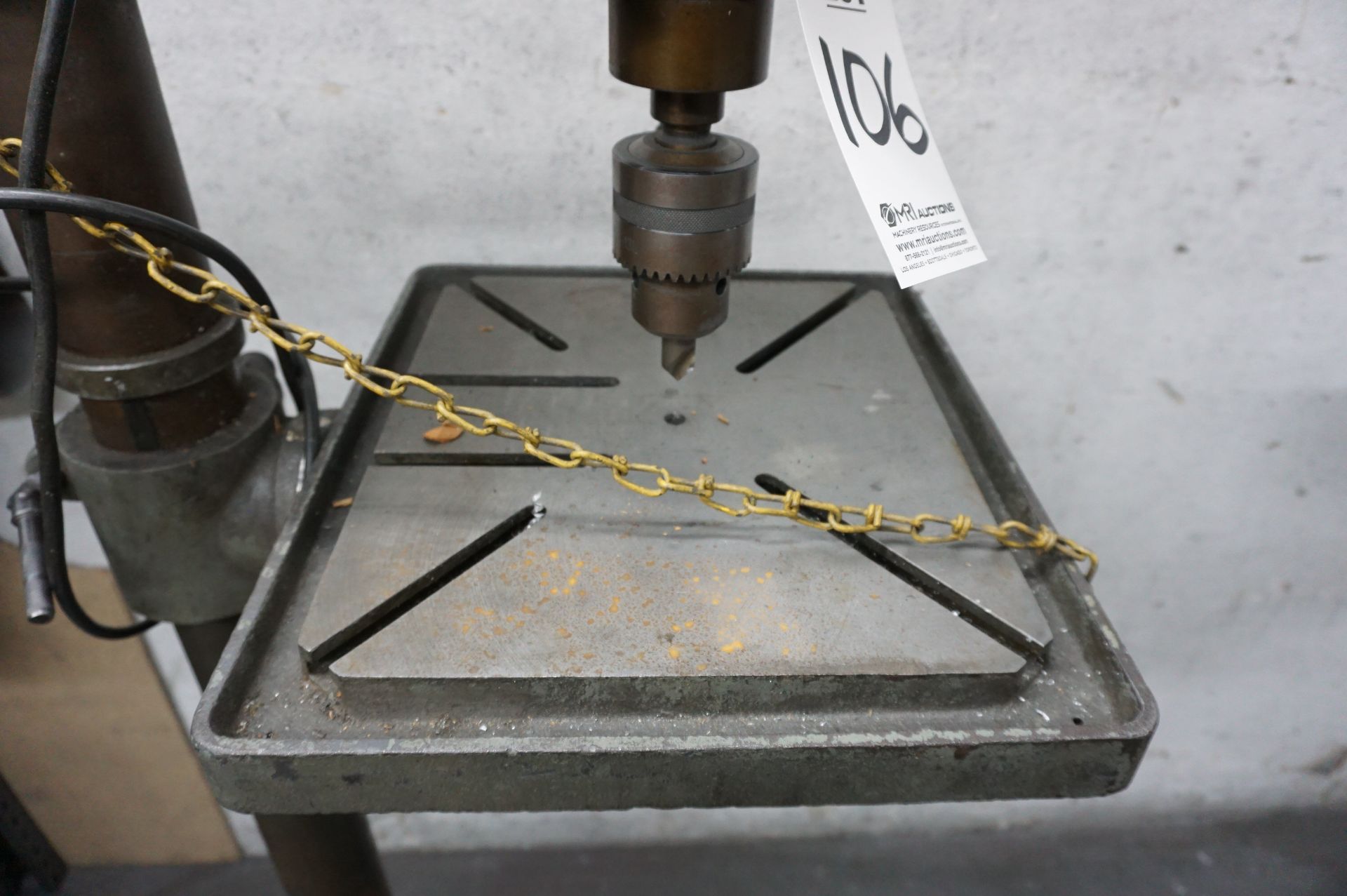 JET DRILL PRESS MODEL OR-2501F, STOCK 354166, S/N D2900022, 12 SPEED, 20 1/2" SWING, 3/4" CHUCK, - Bild 2 aus 3