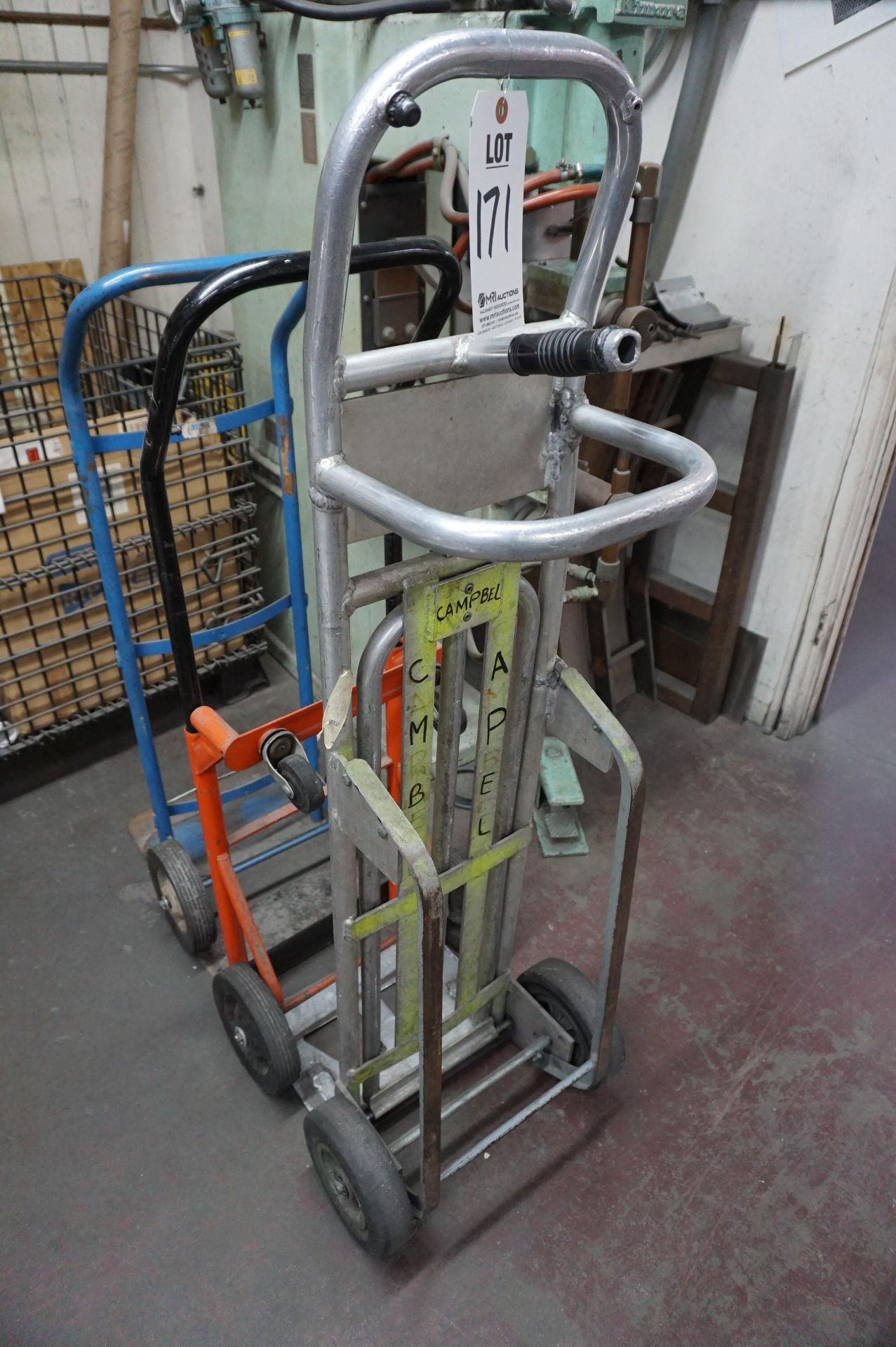 (3) MISC. HAND TRUCKS