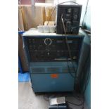 WELD STATION LOT TO INCLUDE: (1) MILLER SYNCROWAVE 300 TIG WELDER S/N JE753476, (1) MILLER