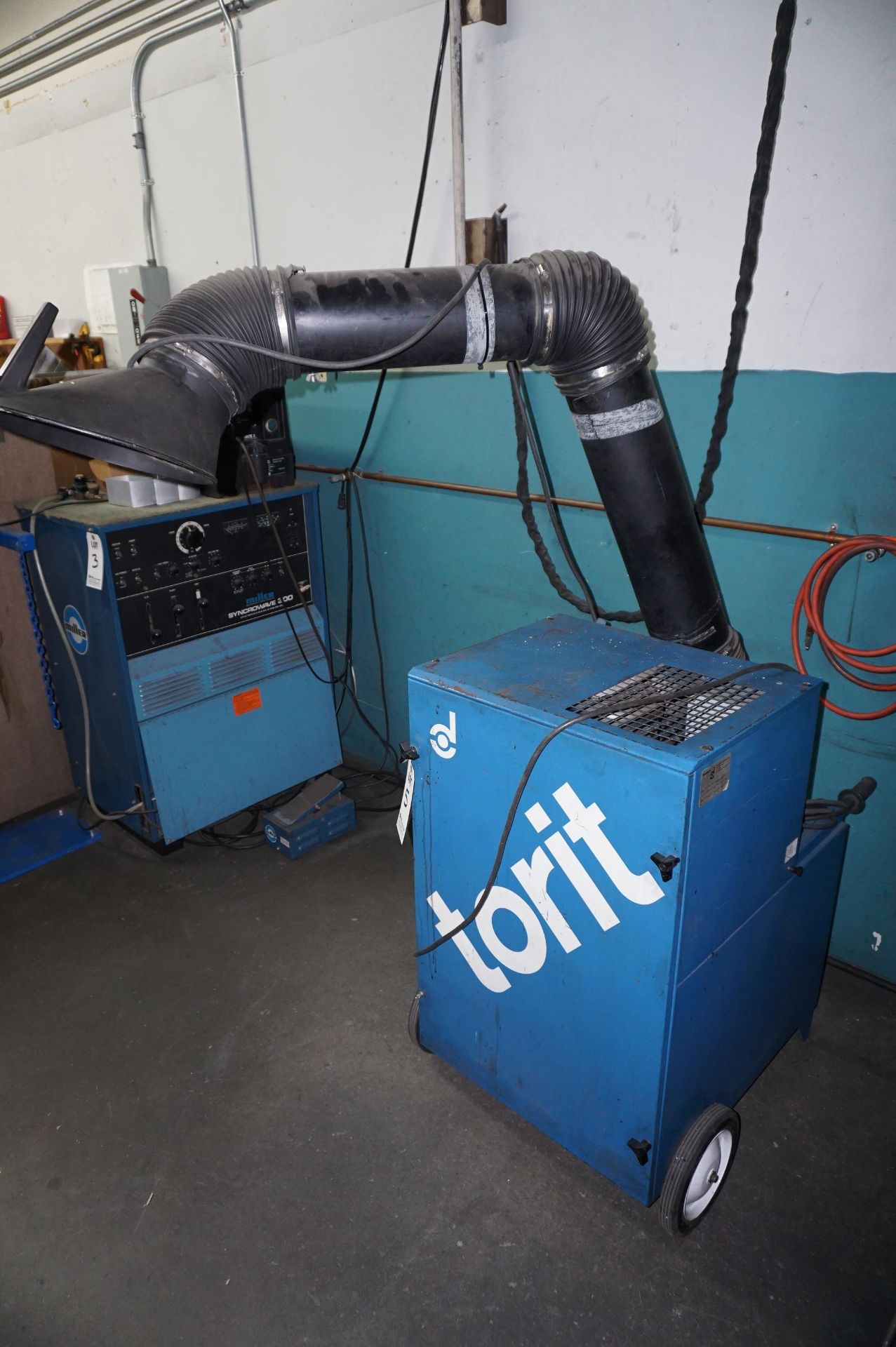 DONALDSON TORIT PORTA-TRUNK FUME EXTRACTOR MODEL PT-1000, S/N IG3-203-26 - Image 5 of 5