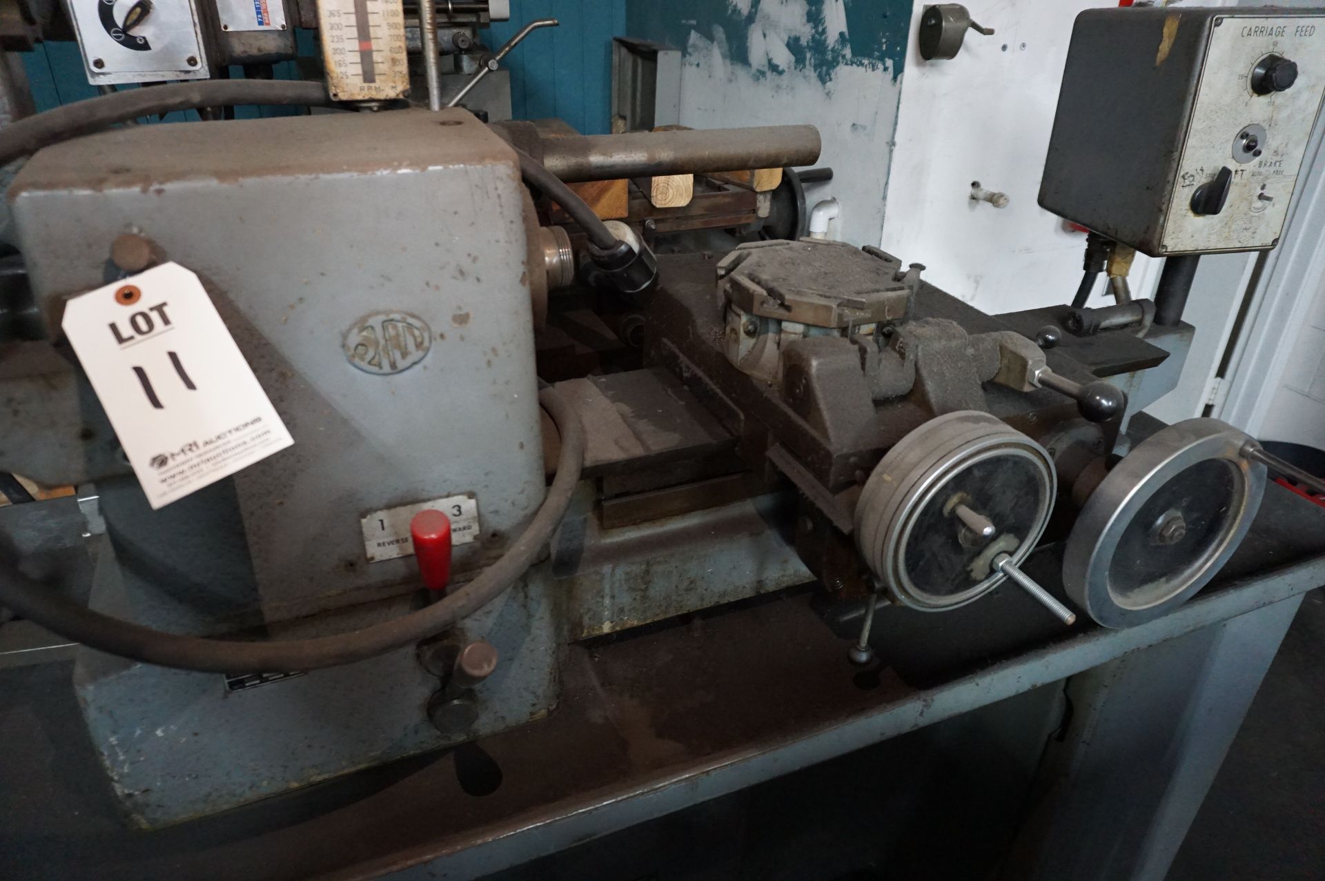 1965 TSUGAMI TURRET LATHE MODEL T-SPL, S/N 3173, NO CHUCK (NOT UNDER POWER) - Image 3 of 6