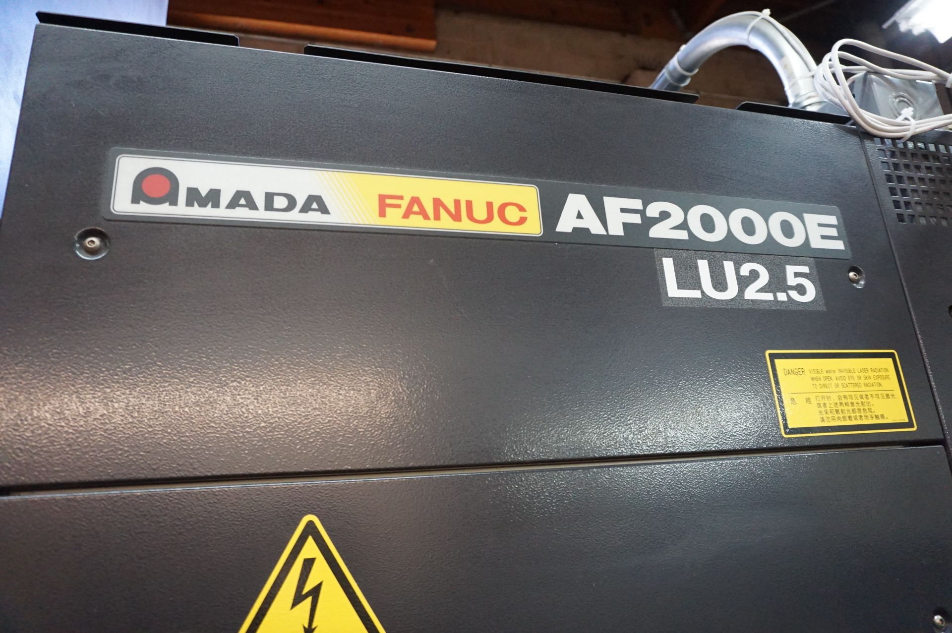 2008 AMADA LASMAC LC2415A4NT LASER S/N 45581284, 2000W LASER WITH AMADA FANUC CONTROL OSCILLATOR - Image 5 of 20