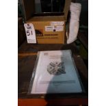 ORIGINAL BOX LIKE NEW EXCELLENT CONDITION: HWR INOFLEX VD 021 8" COMPENSATING 4 JAW MANUAL CHUCK