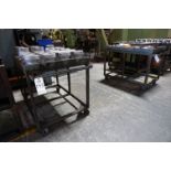 (3) STEEL SHOP CARTS *NO CONTENTS CARTS ONLY*