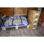 PALLET LOT AND BOXES TO INCLUDE: MISC. TERMINALS AND TERMINAL HOUSINGS