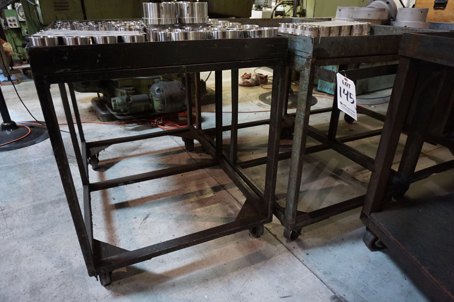 (5) STEEL SHOP CARTS *NO CONTENTS CARTS ONLY* - Image 3 of 4