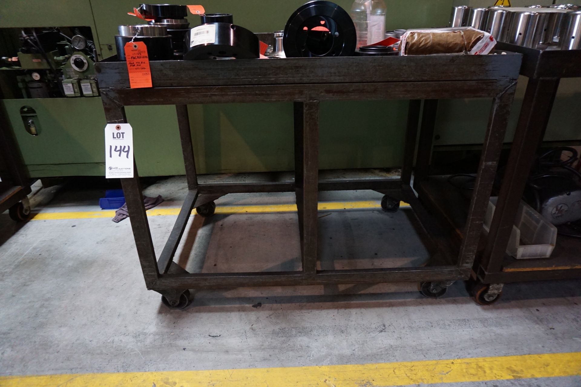 (3) STEEL SHOP CARTS *NO CONTENTS CARTS ONLY* - Image 2 of 3