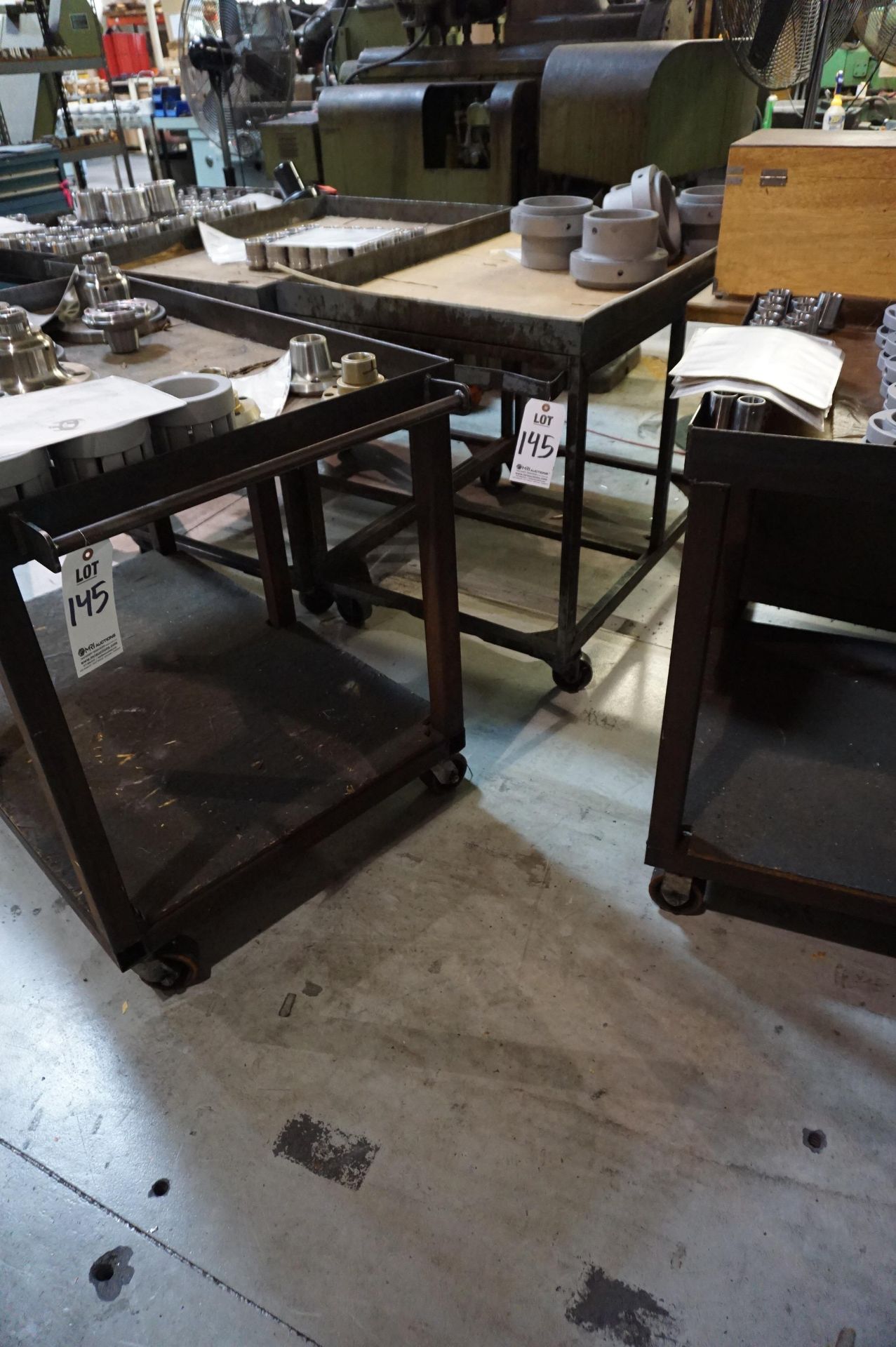 (5) STEEL SHOP CARTS *NO CONTENTS CARTS ONLY* - Image 4 of 4