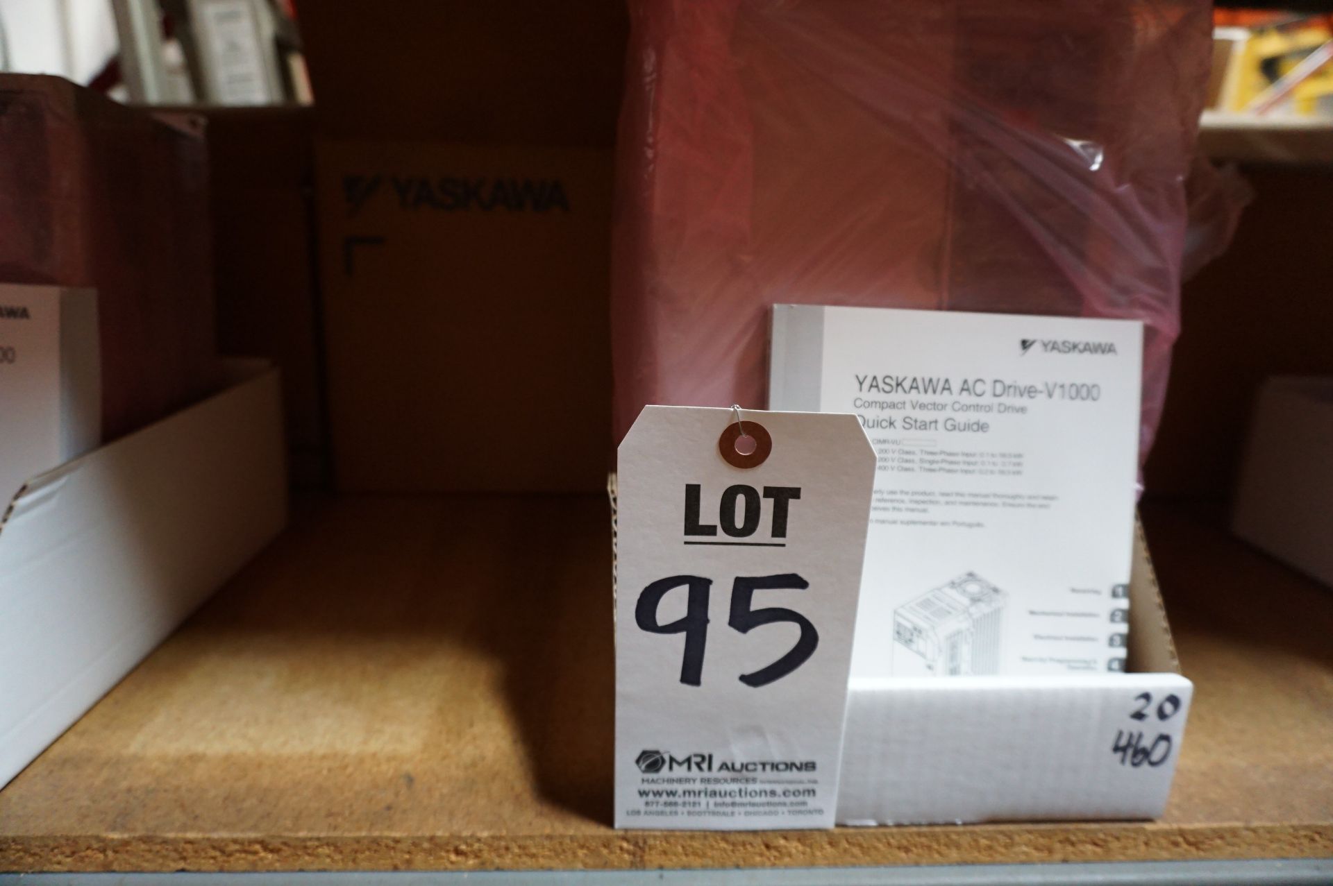 NEW IN BOX ORIGINAL PACKAGING: YASKAWA V1000 AC DRIVE, COMPACT VECTOR CONTROL DRIVE, 20 HP, 460 V